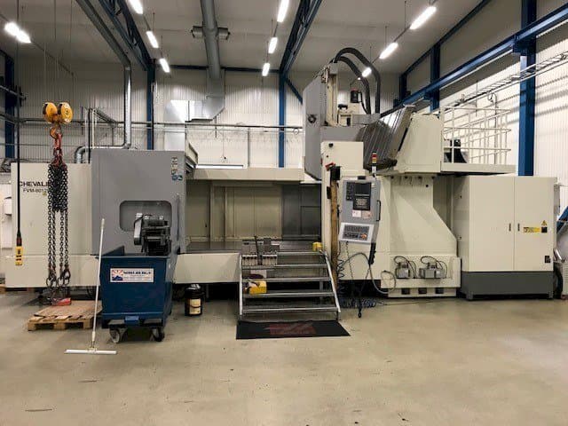 Mašīnas Chevalier FVM-80125DC  pretskats