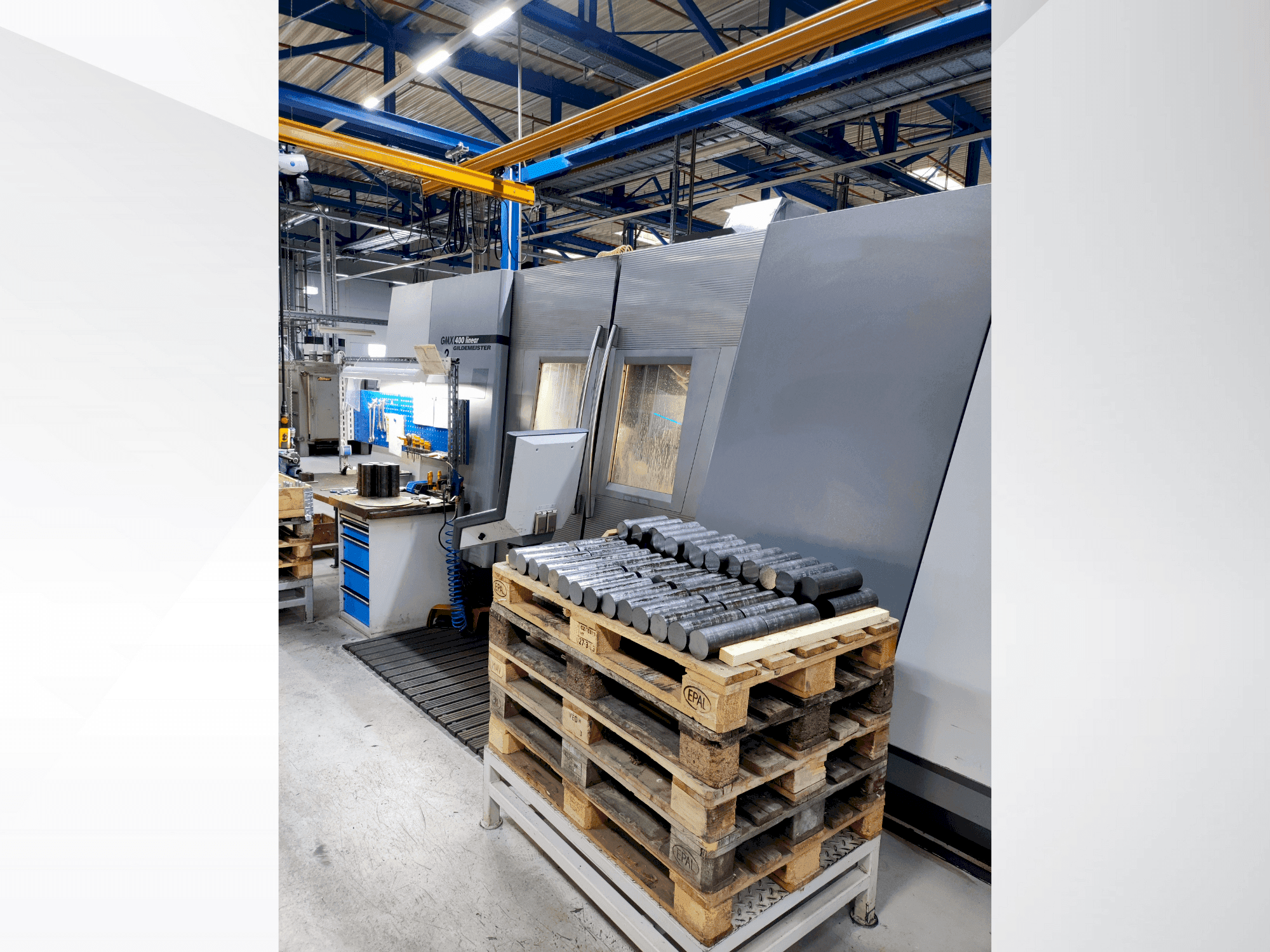 Mašīnas DMG GMX 400L  pretskats