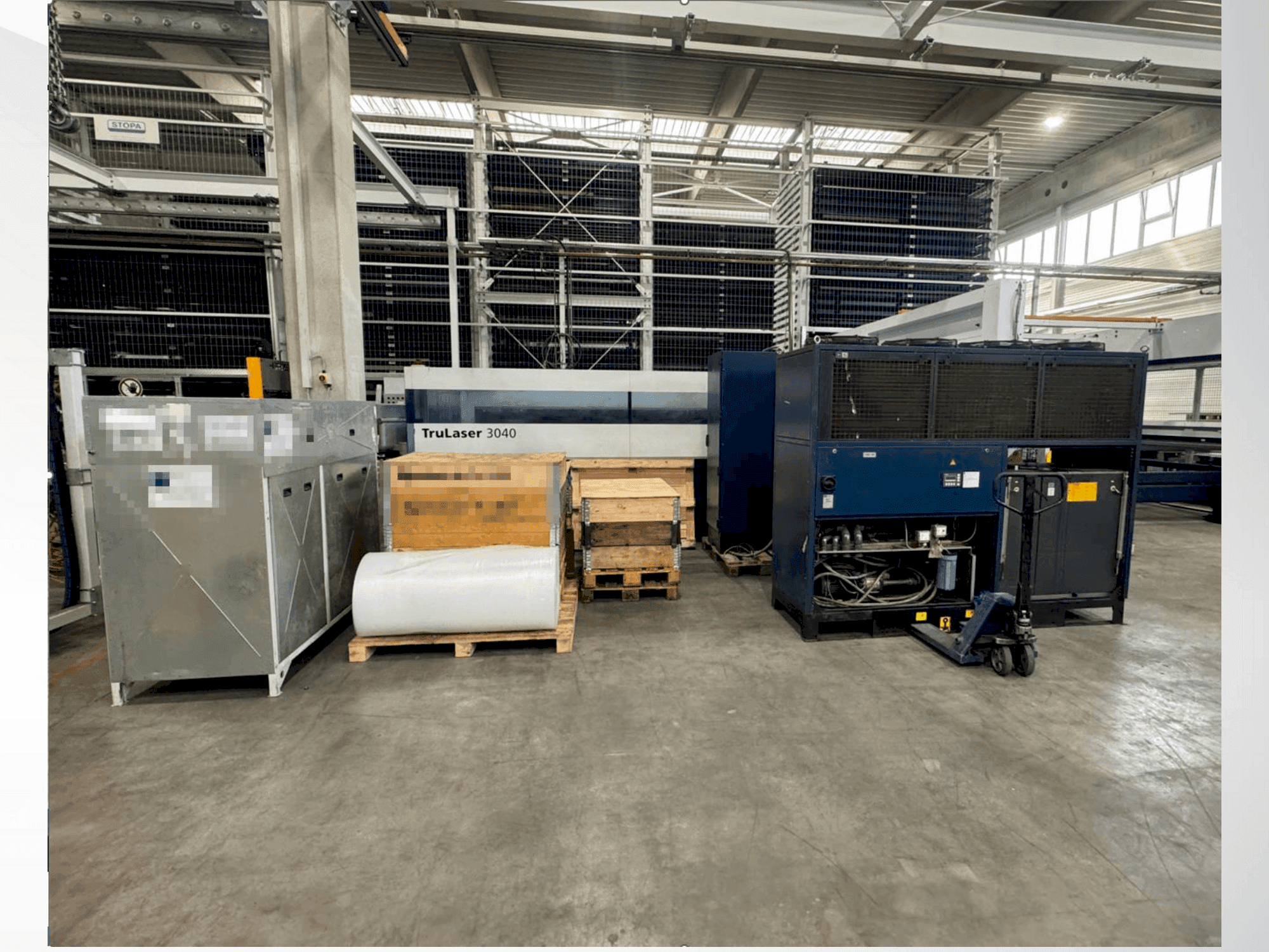 Mašīnas TRUMPF TruLaser 3040  pretskats
