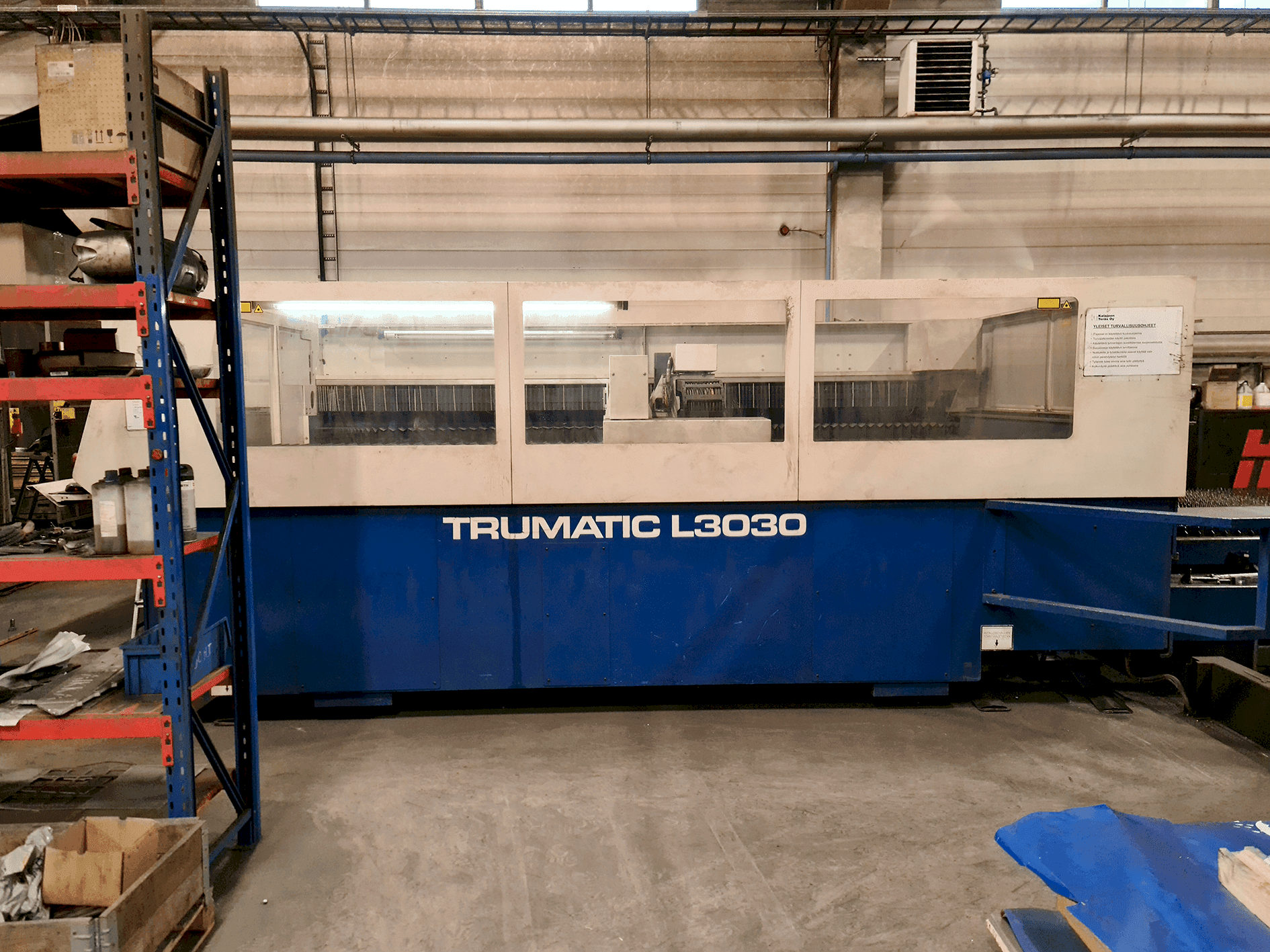 Mašīnas Trumpf Trumatic L3030 4kW  pretskats