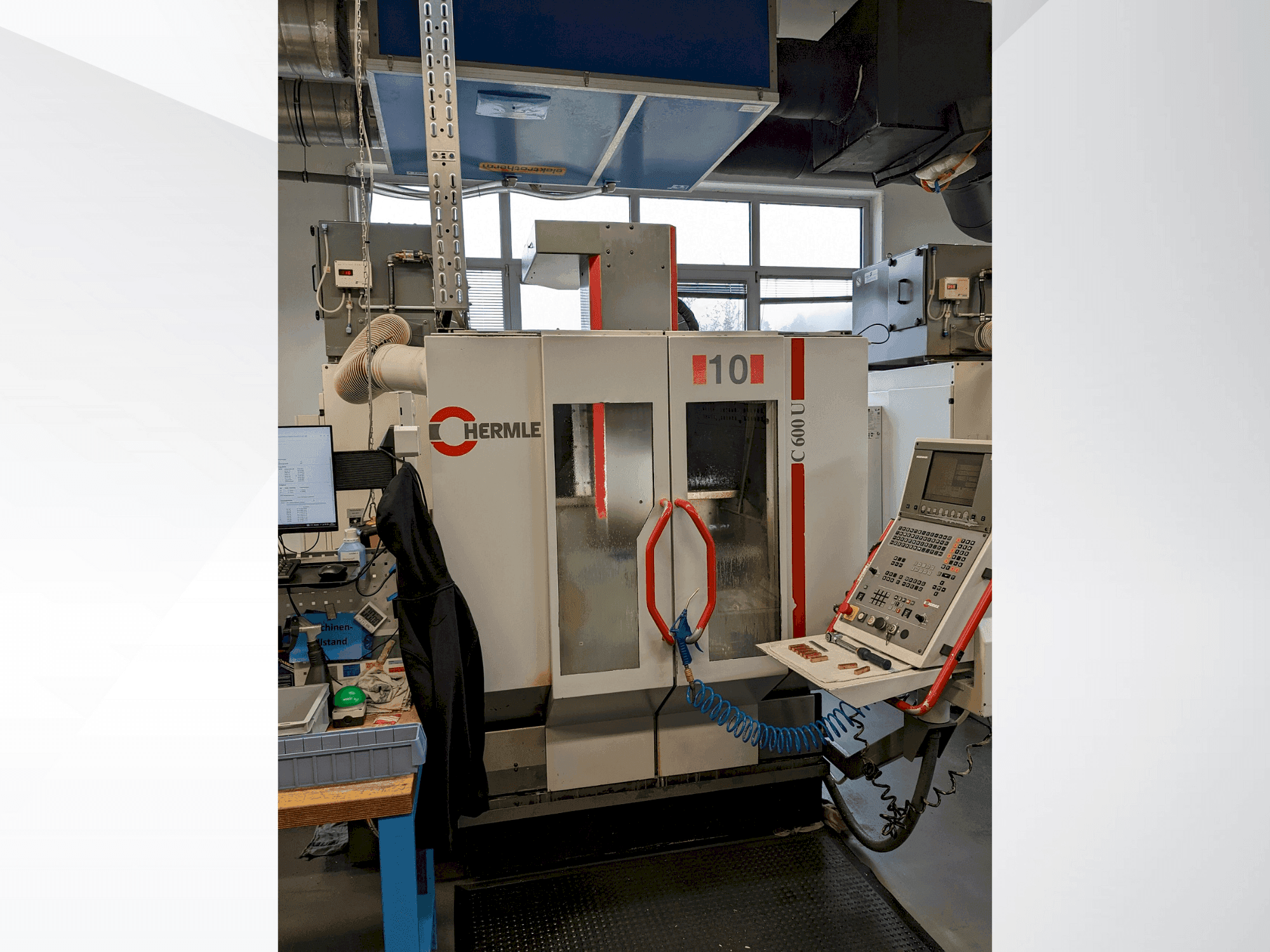 Mašīnas HERMLE C600U  pretskats