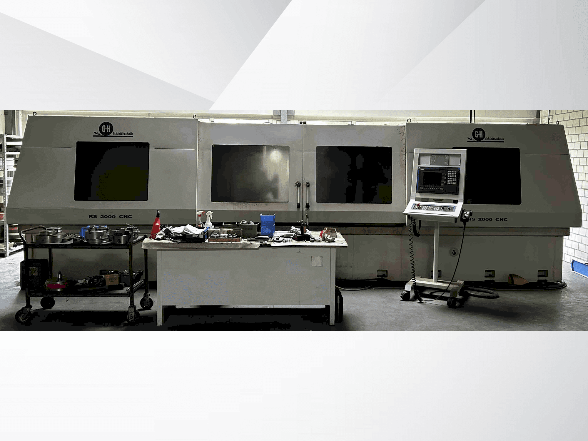 Mašīnas GEIBEL & HOTZ RS 2000 CNC  pretskats