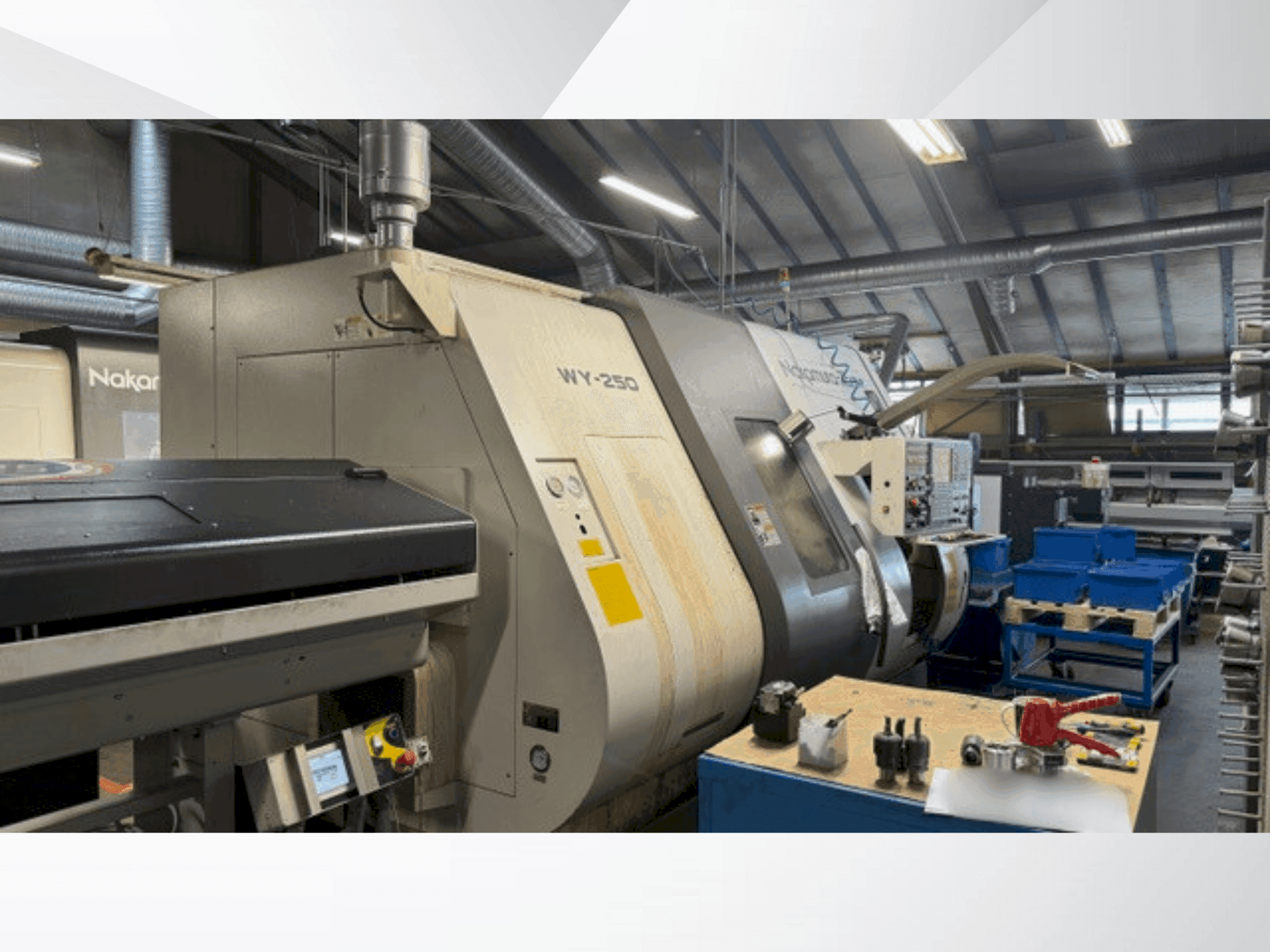 Mašīnas NAKAMURA-TOME WY-250  pretskats