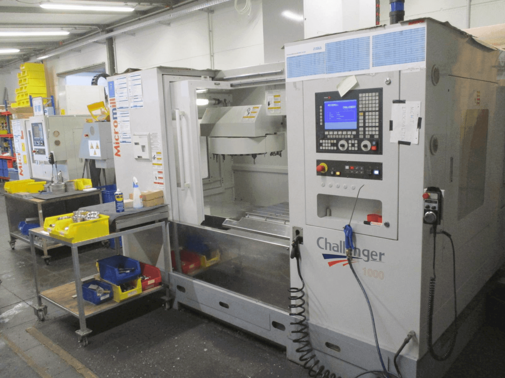 Mašīnas BUFFALO Micromill Challenger MM-1000  pretskats