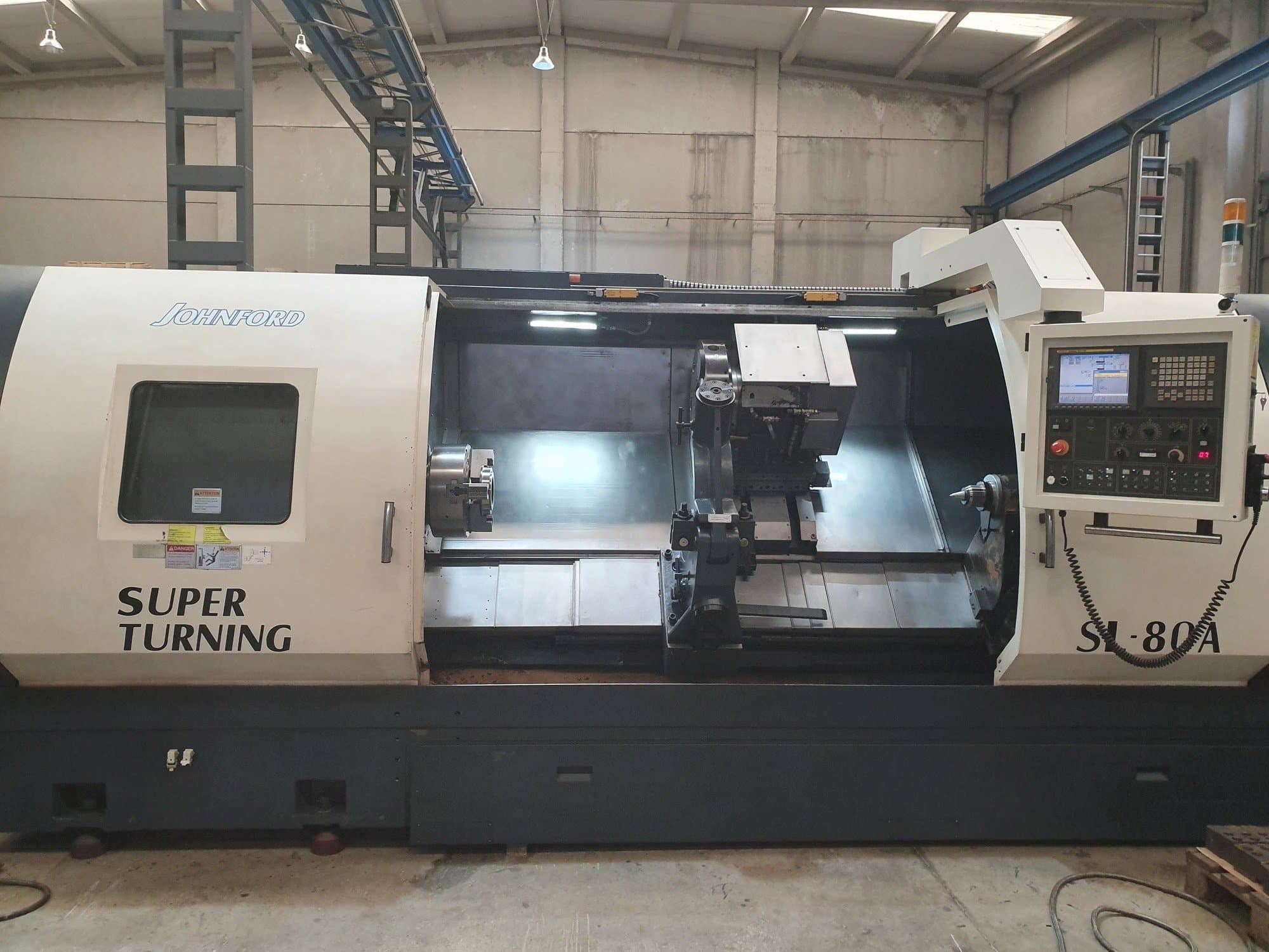 Mašīnas Johnford SL-80A  pretskats