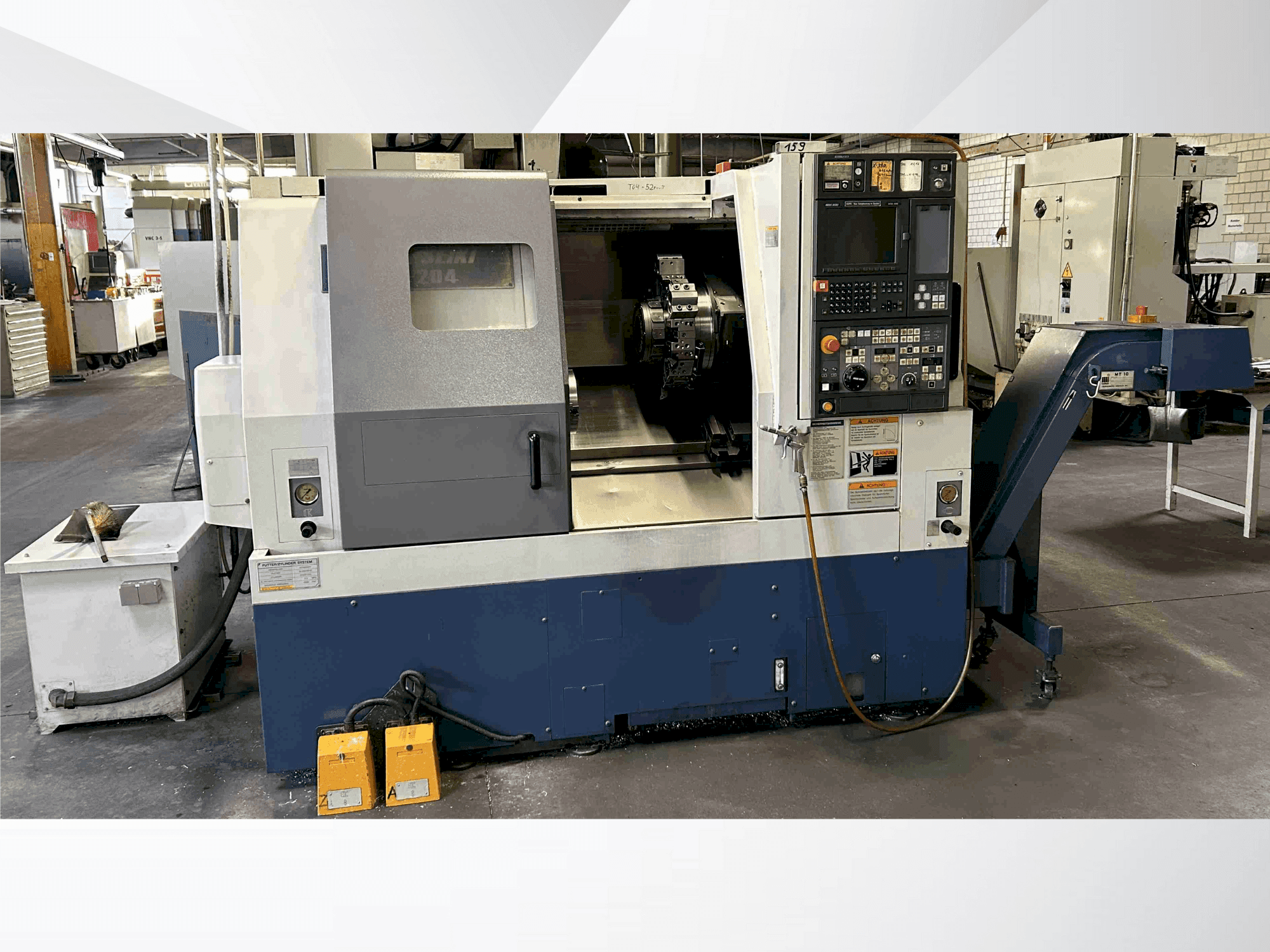 Mašīnas MORI SEIKI SL-204 MC  pretskats