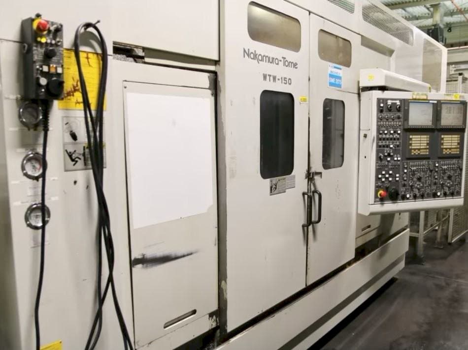 Mašīnas NAKAMURA-TOME WTW-150 skats  no kreisās puses
