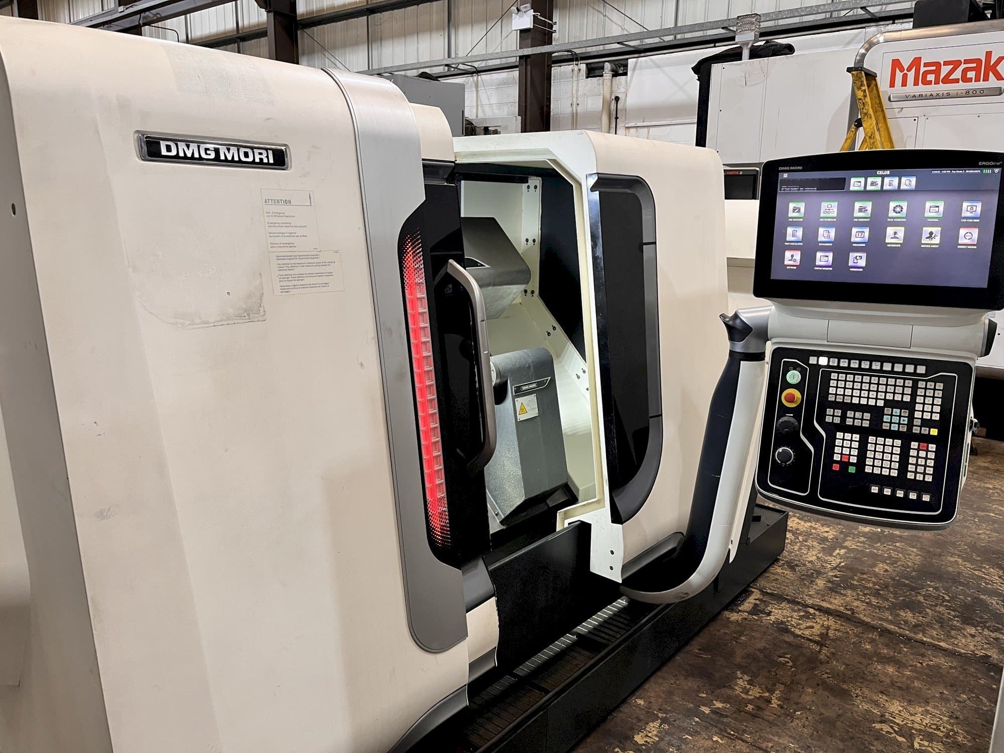 Mašīnas DMG CTX ALPHA 300  pretskats