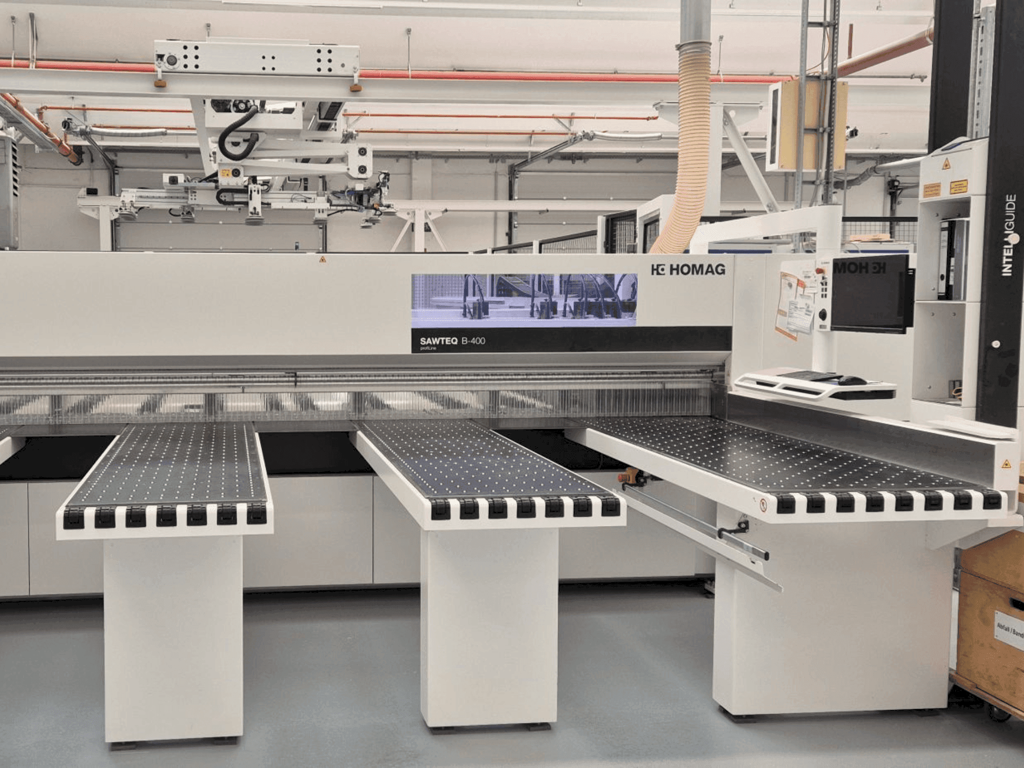 Mašīnas HOLZMA HPP 400  pretskats