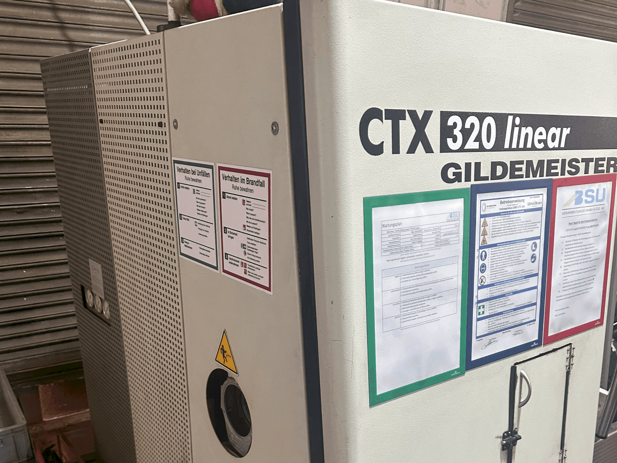 Mašīnas DMG CTX 320 Linear V5  pretskats