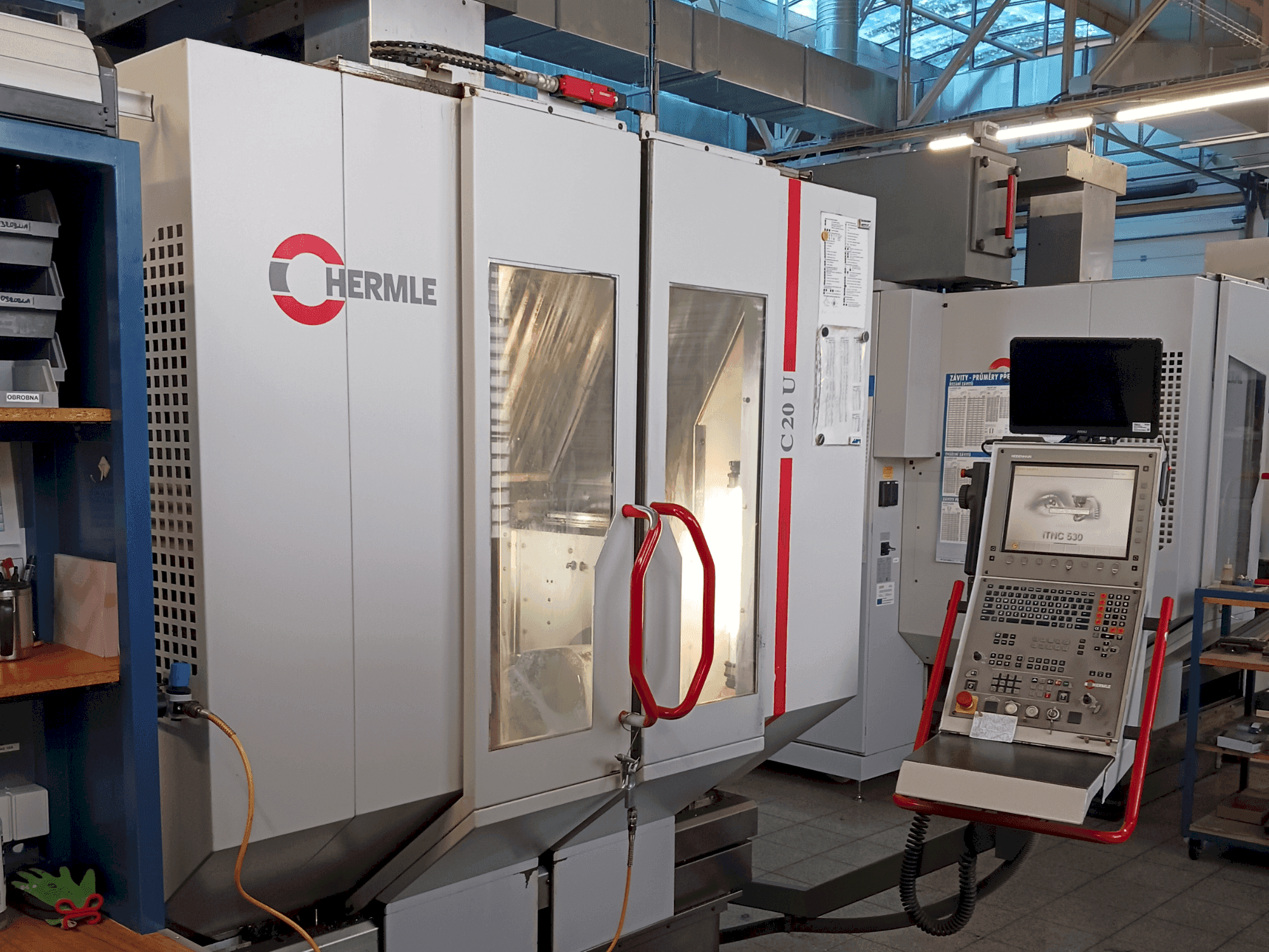 Mašīnas HERMLE C20U  pretskats