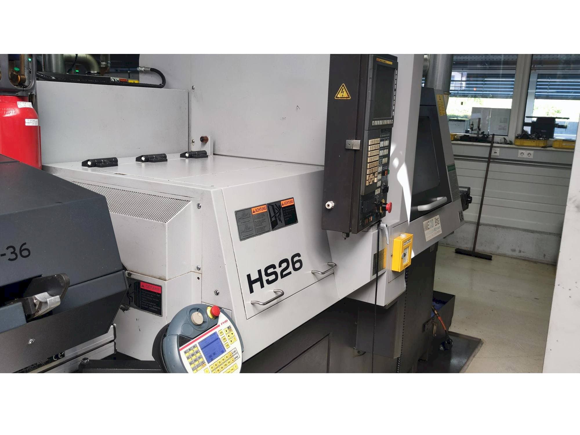 Mašīnas TSUGAMI HS26 kreisās malas  skats