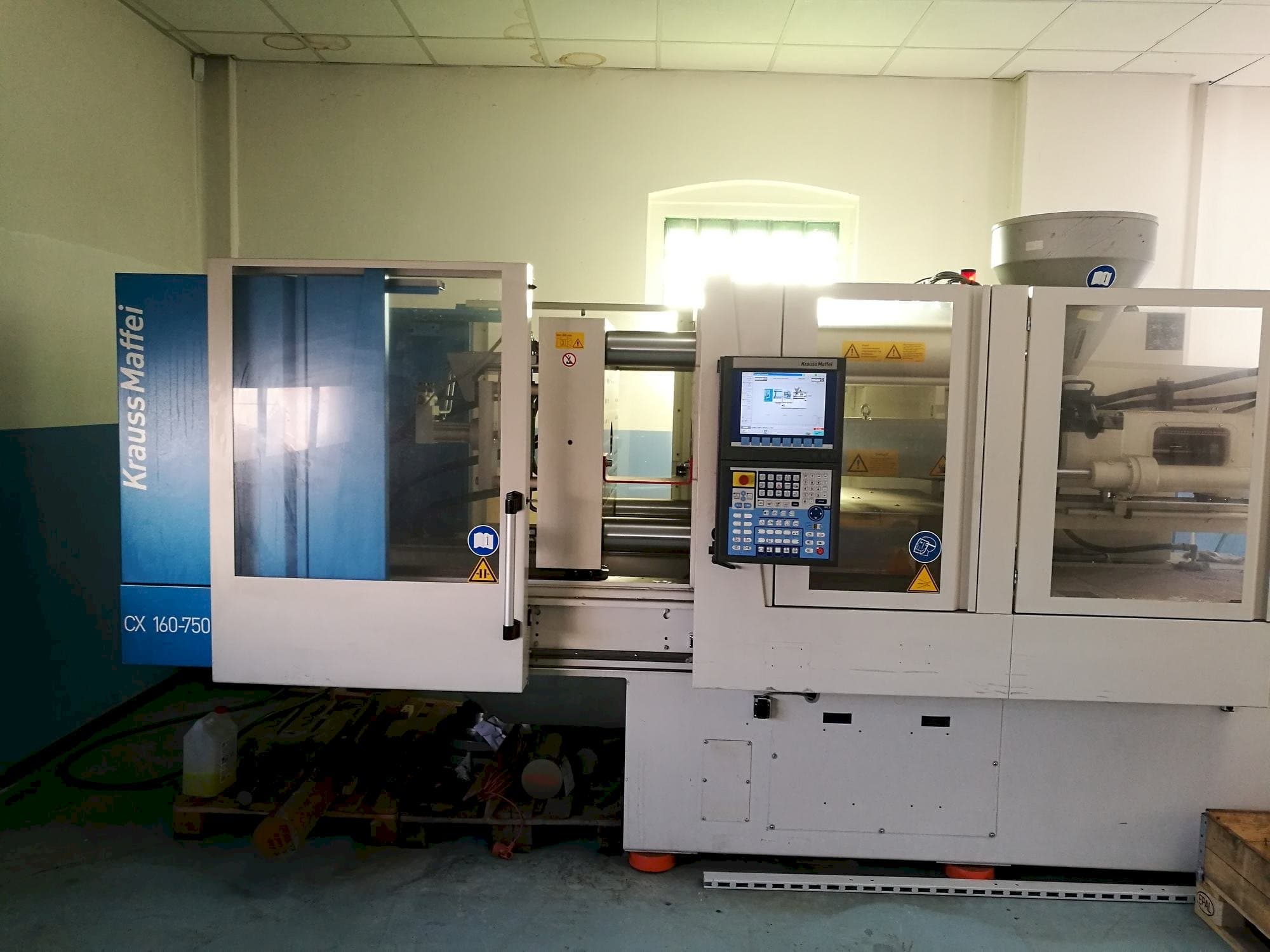 Mašīnas Krauss Maffei KM 160-750 CX  pretskats