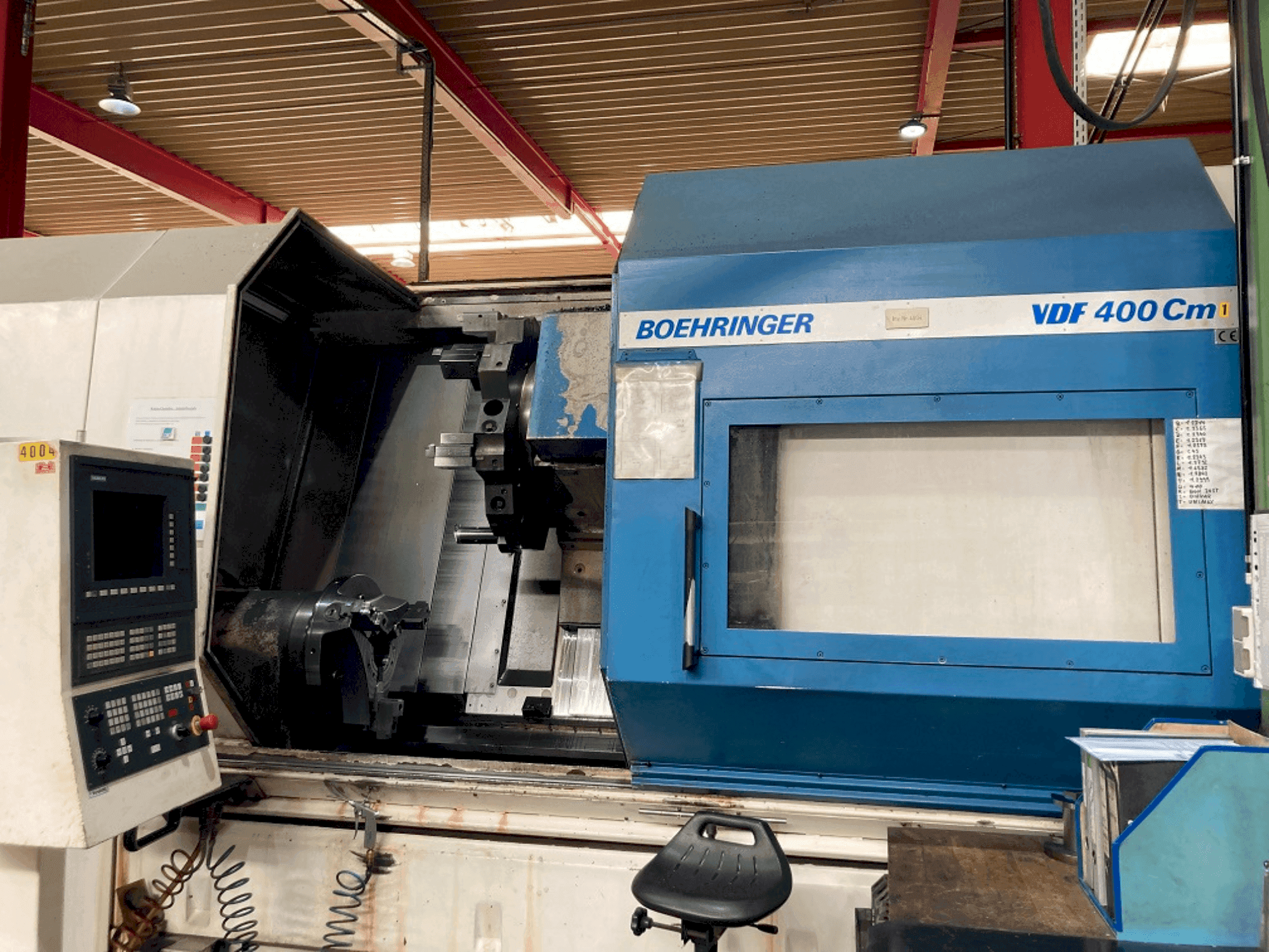 Mašīnas BOEHRINGER C400  pretskats