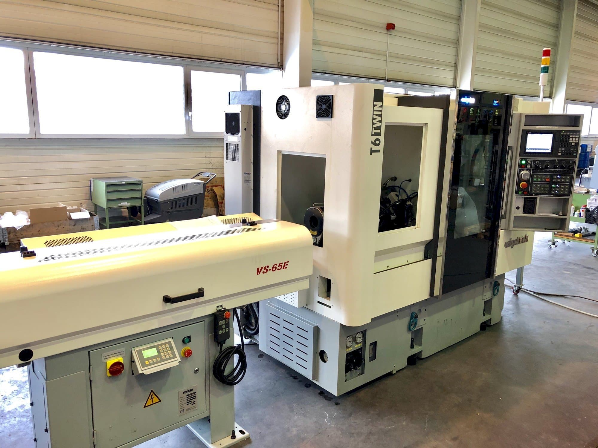 Mašīnas Müga T6 Twin 60  pretskats