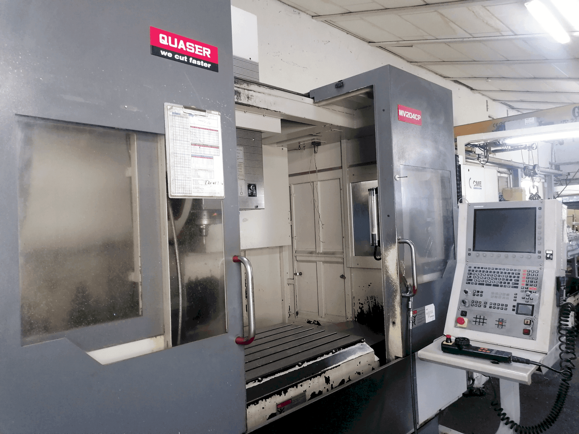 Mašīnas Quaser MV 204 CP  pretskats