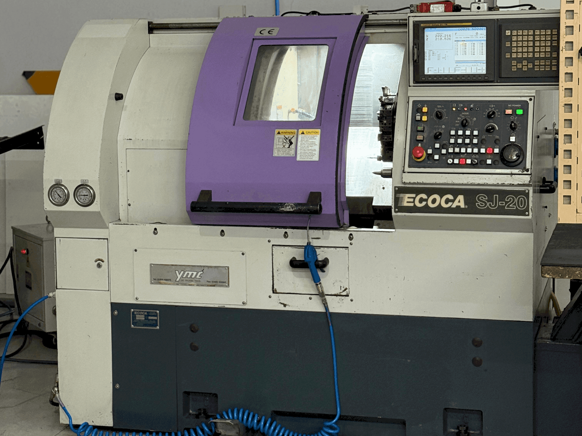 Mašīnas ECOCA SJ-20  pretskats