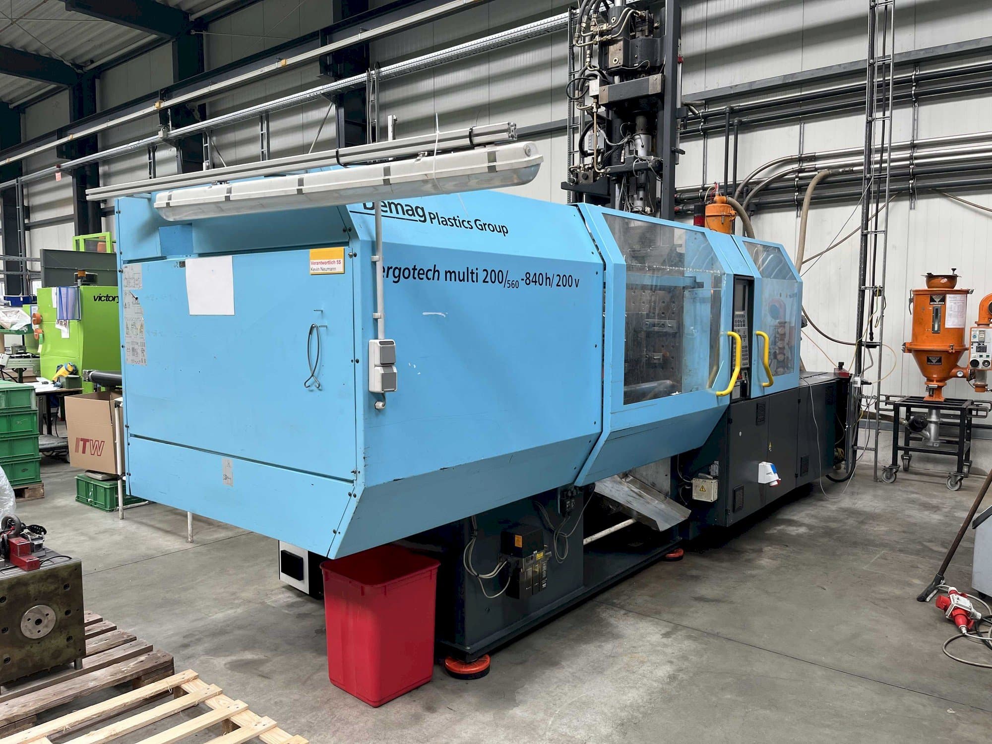 Mašīnas DEMAG Ergotech multi 200/560 - 840h/200V  pretskats