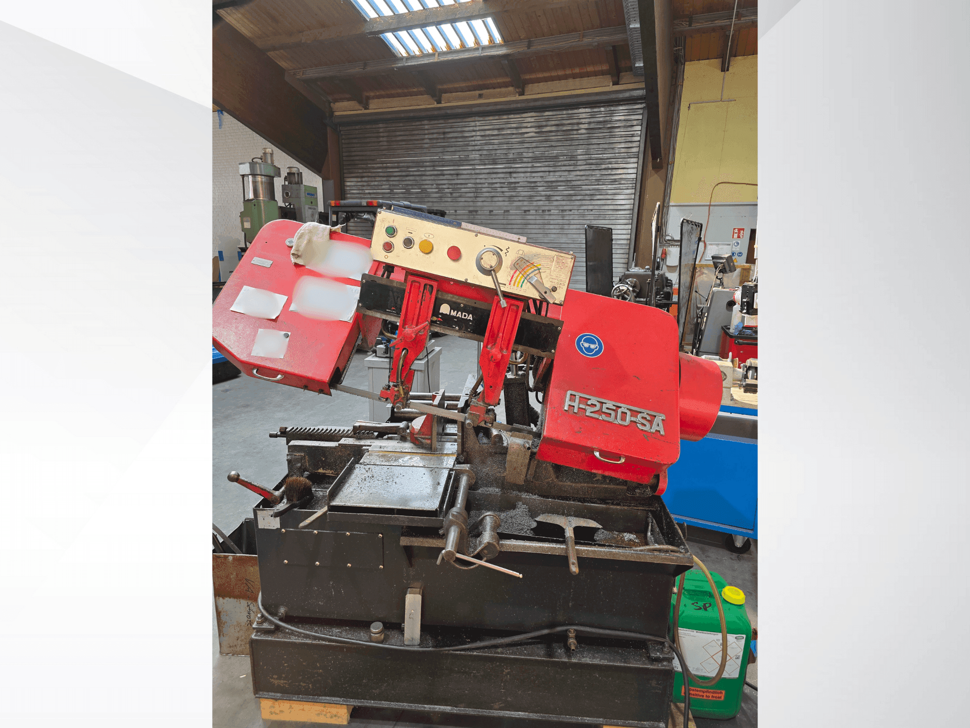 Mašīnas AMADA H-250SA  pretskats