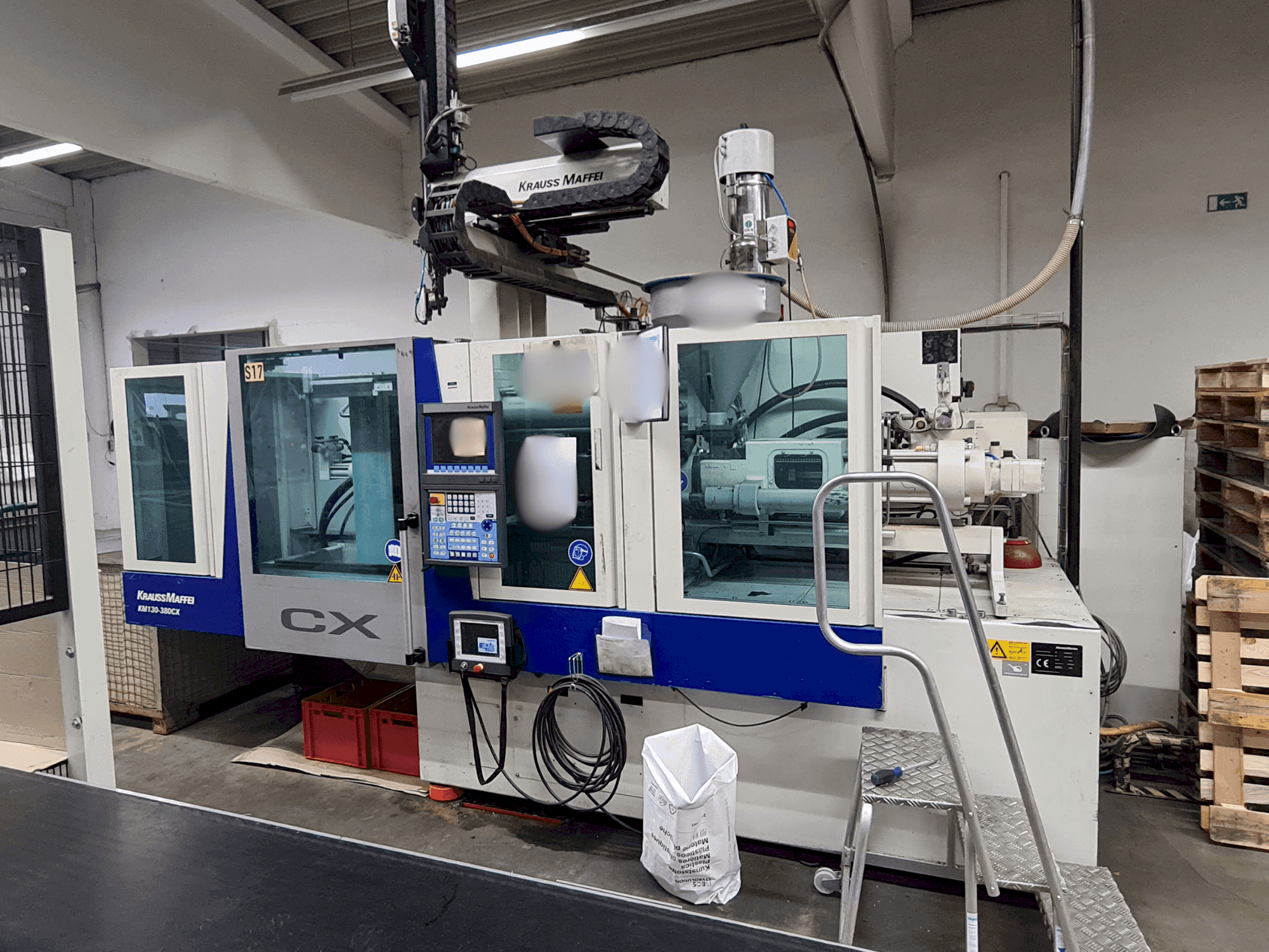 Mašīnas Krauss Maffei 130-380 CX  pretskats