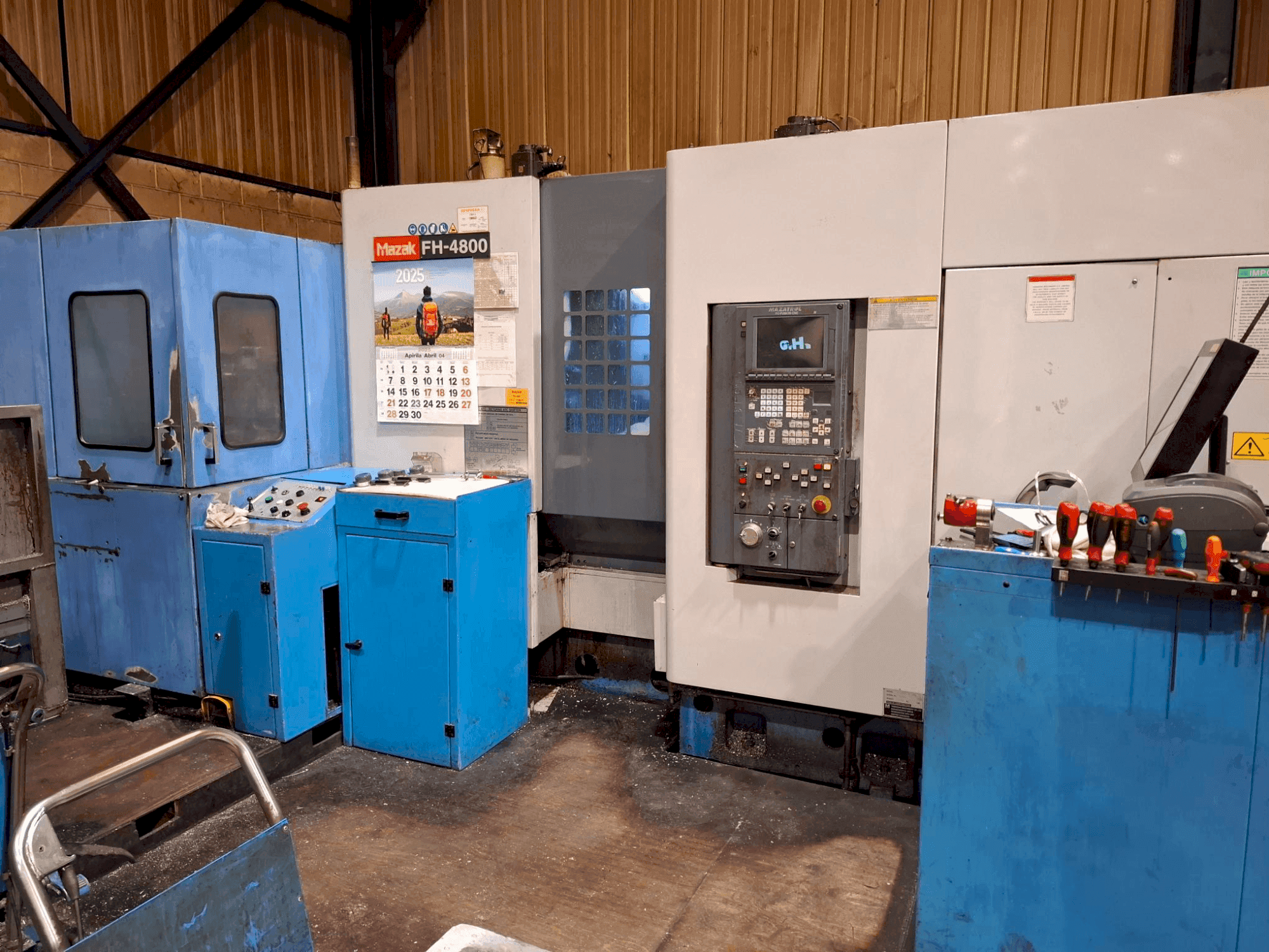 Mašīnas Mazak FH-4800  pretskats