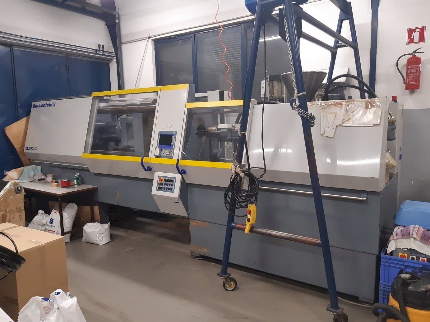 Mašīnas Battenfeld BA 2000/1000 CDC  pretskats