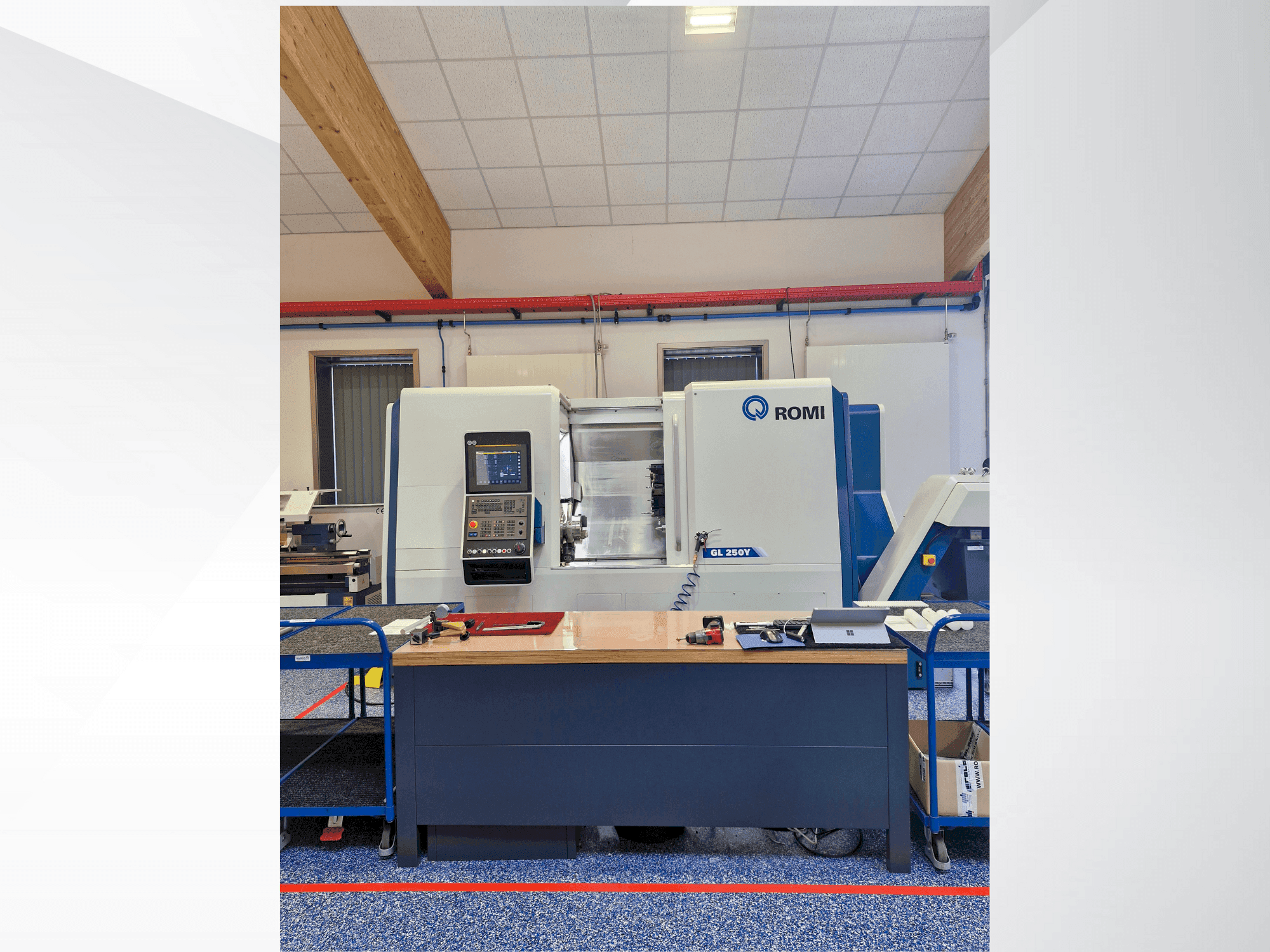 Mašīnas Romi GL 250  pretskats