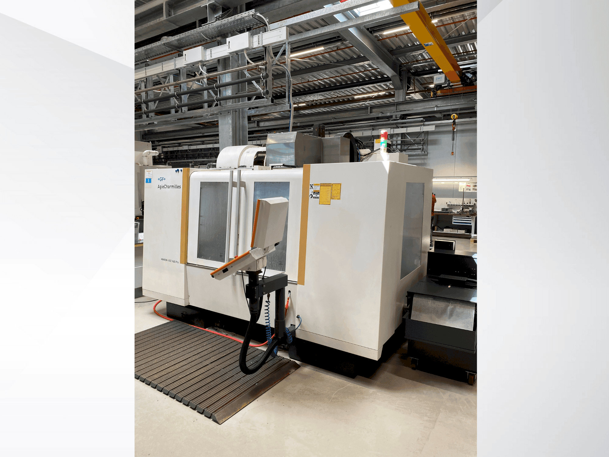 Mašīnas +GF+ AgieCharmilles MIKRON VCE 1400 PRO  (2012)  pretskats