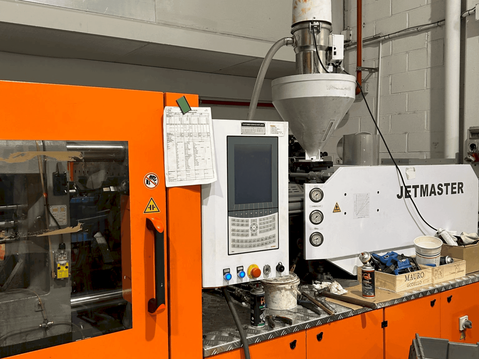 Mašīnas CHEN HSONG JM200-MK6e  pretskats