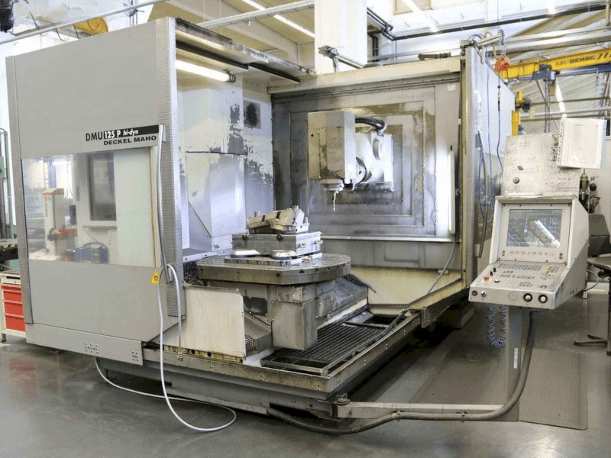 Mašīnas DECKEL MAHO DMU 125 P hi-dyn  pretskats