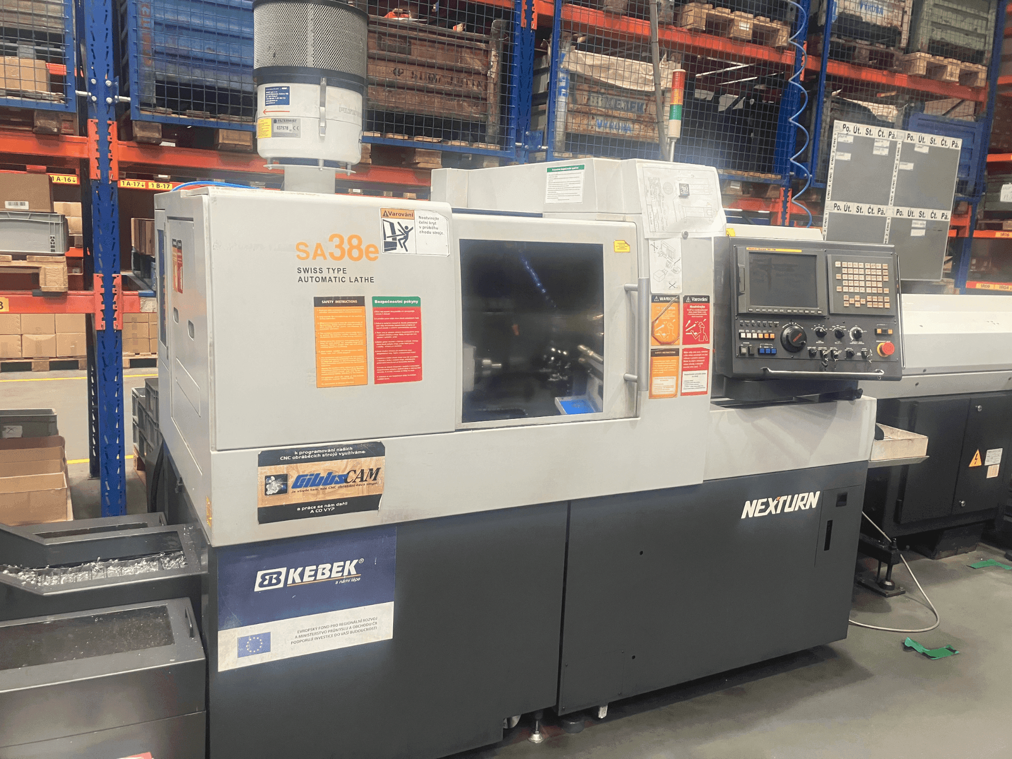 Mašīnas Nexturn SA-38e  pretskats