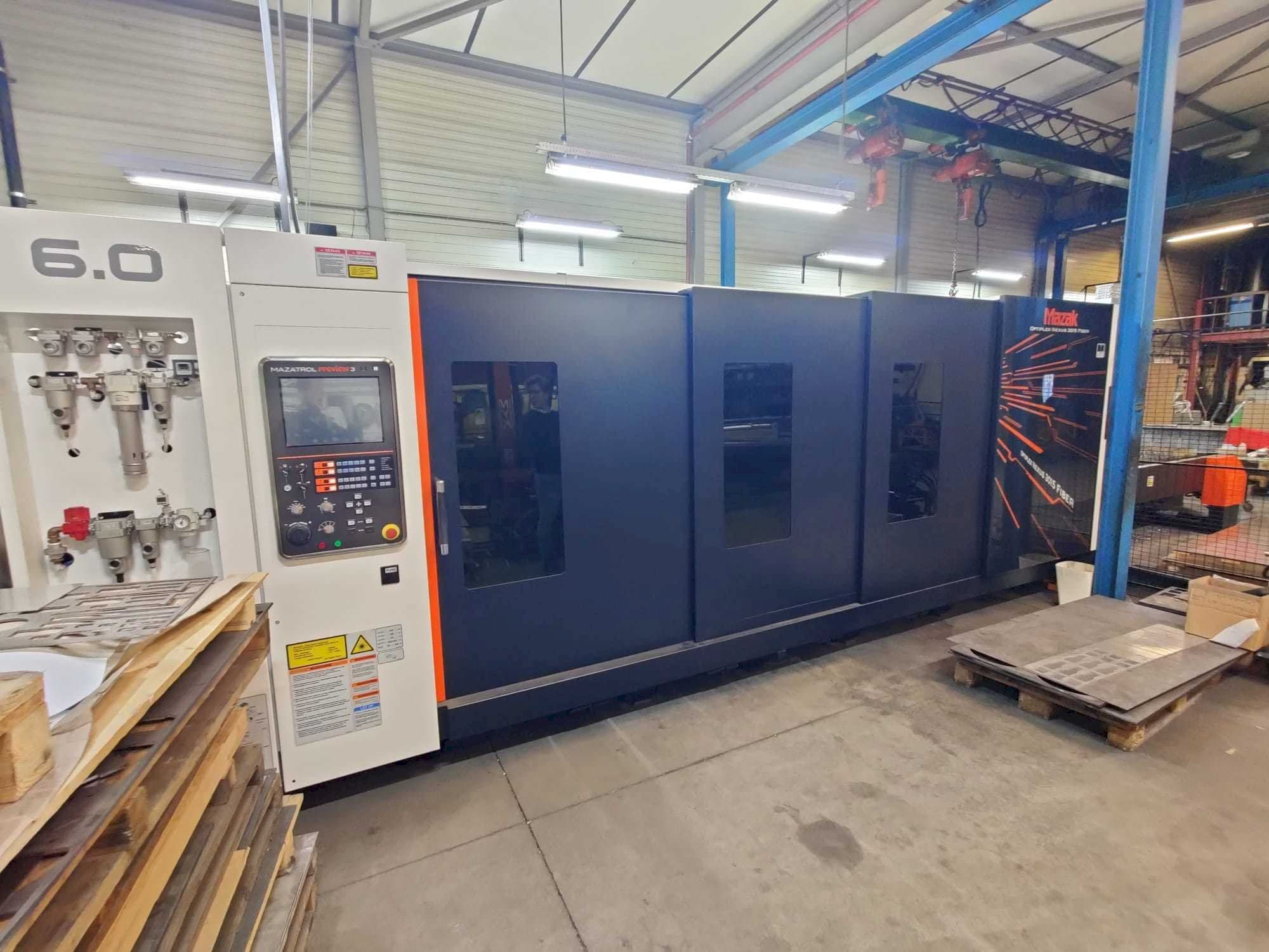 Mašīnas Mazak Optiplex Nexus 3015  pretskats