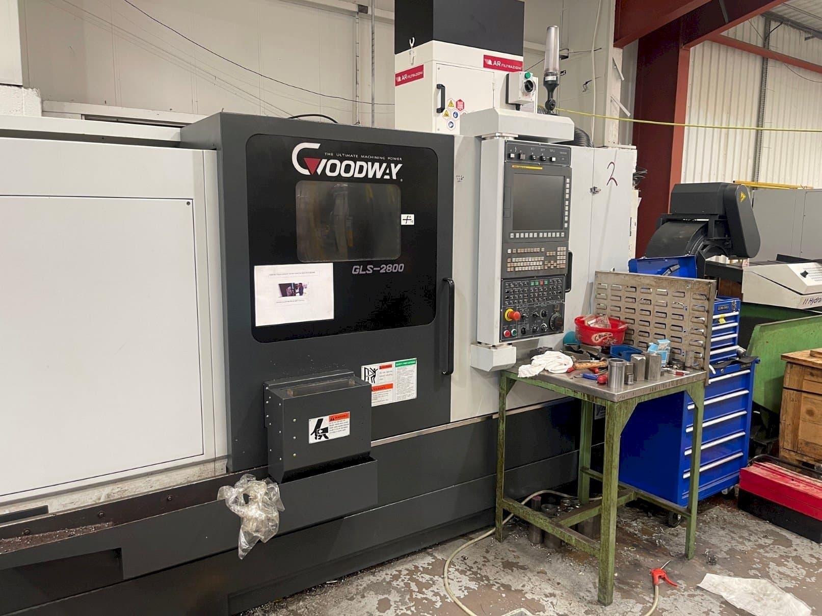 Mašīnas Goodway GLS-2800  pretskats