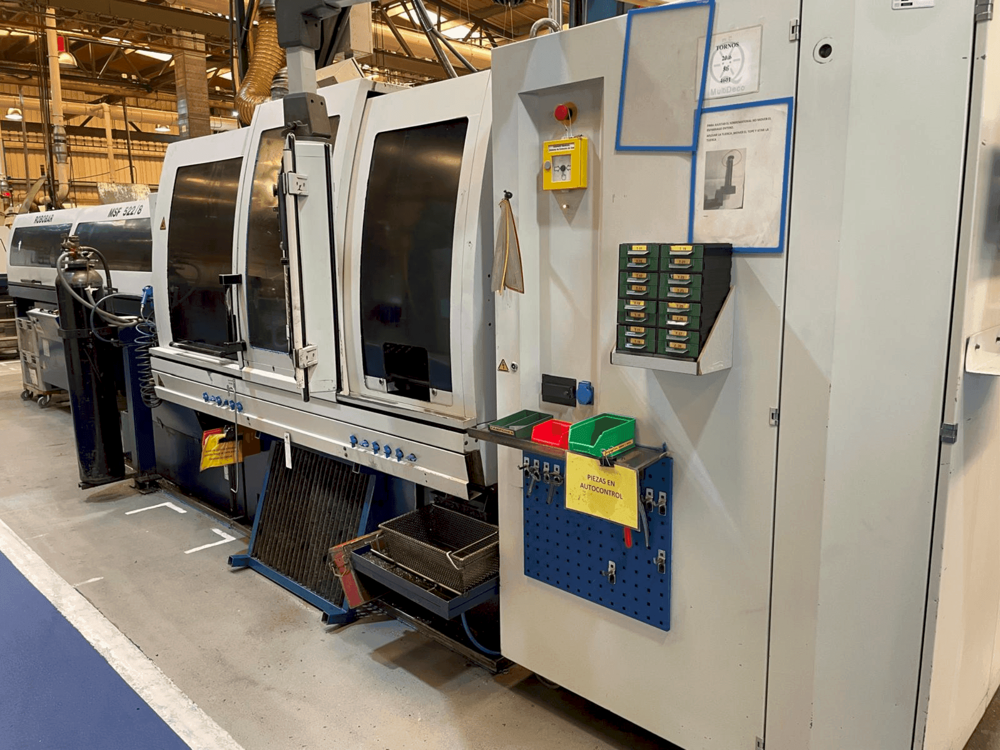 Mašīnas TORNOS MultiDeco 20-8b  pretskats