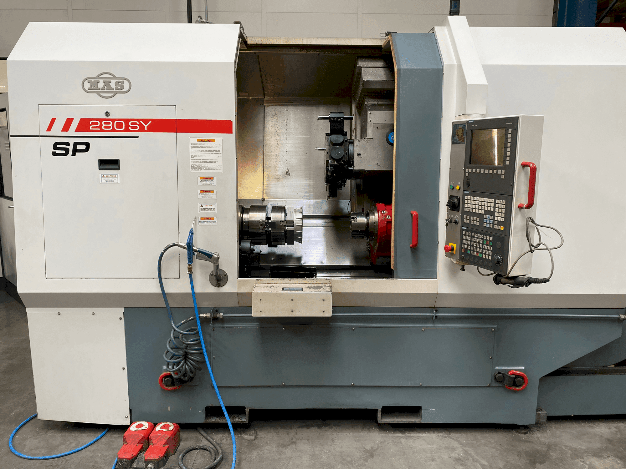 Mašīnas MAS SP280 SY  pretskats