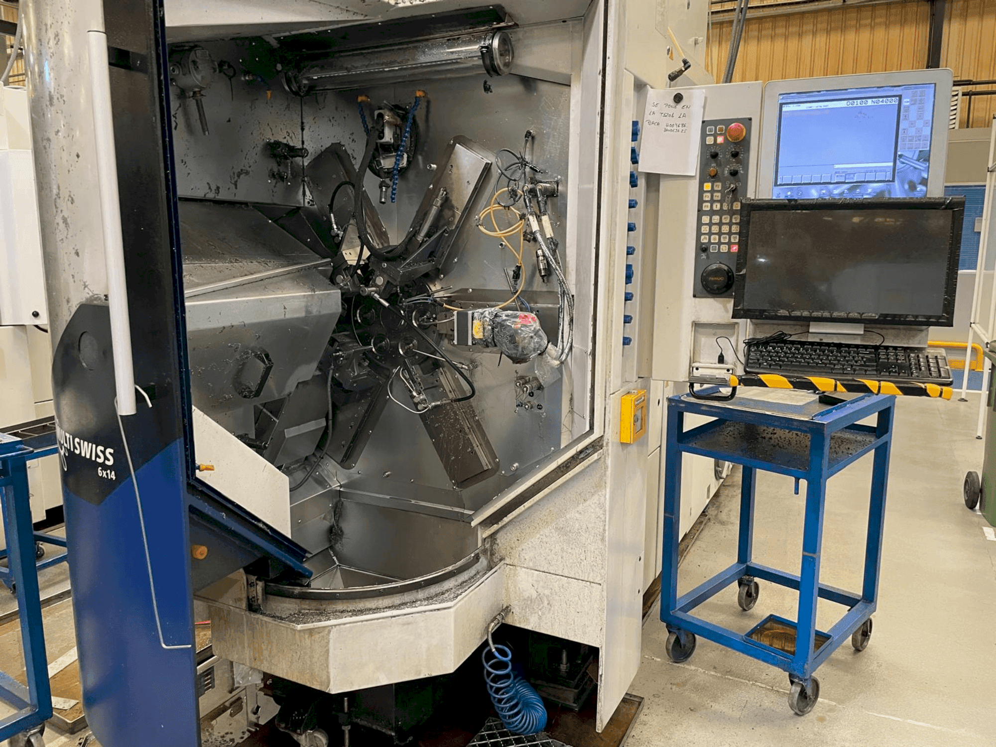 Mašīnas TORNOS MultiSwiss 6x14  pretskats