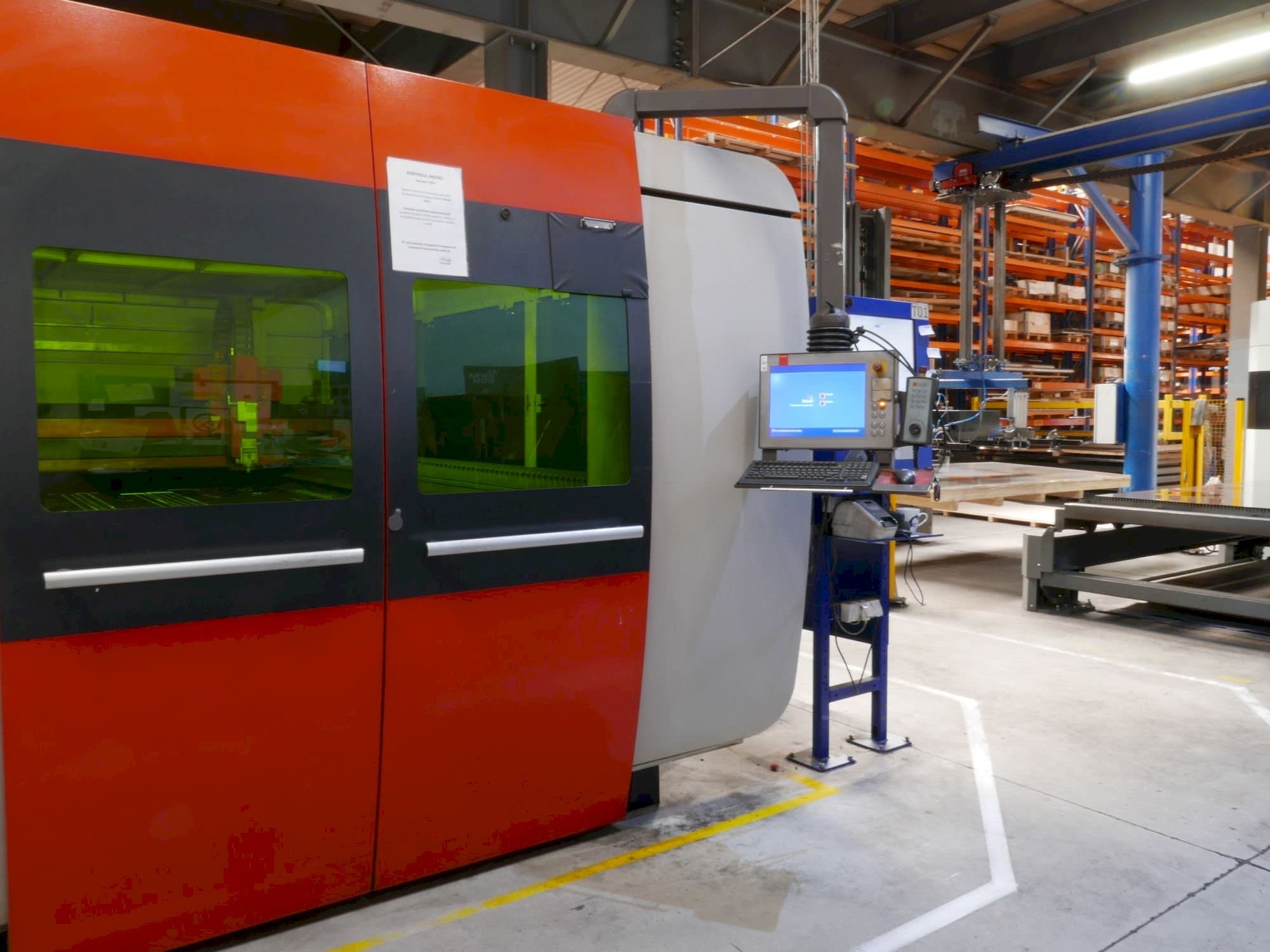 Mašīnas Bystronic BySprint Fiber 3015  pretskats