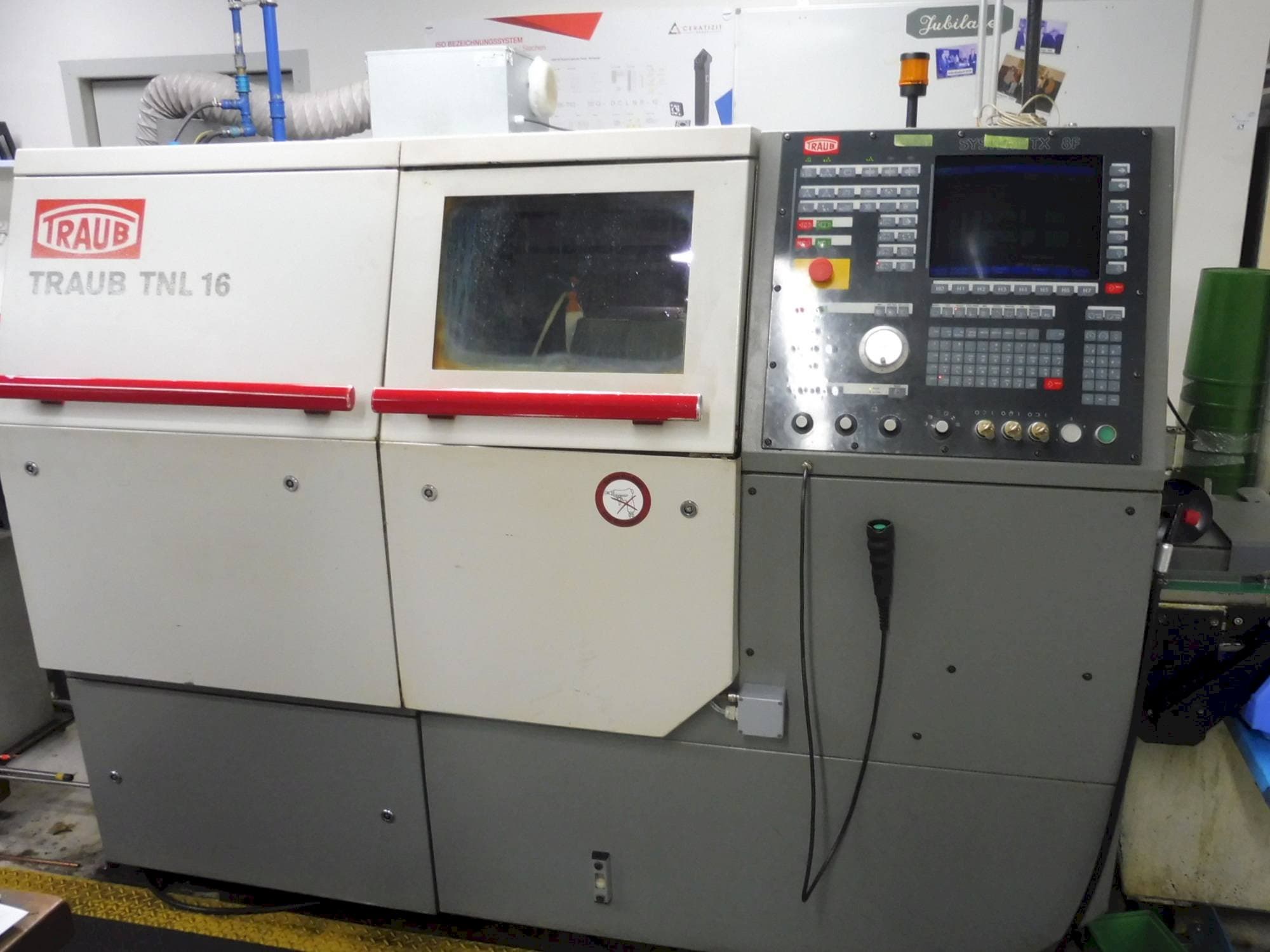 Mašīnas TRAUB TNL 16  pretskats