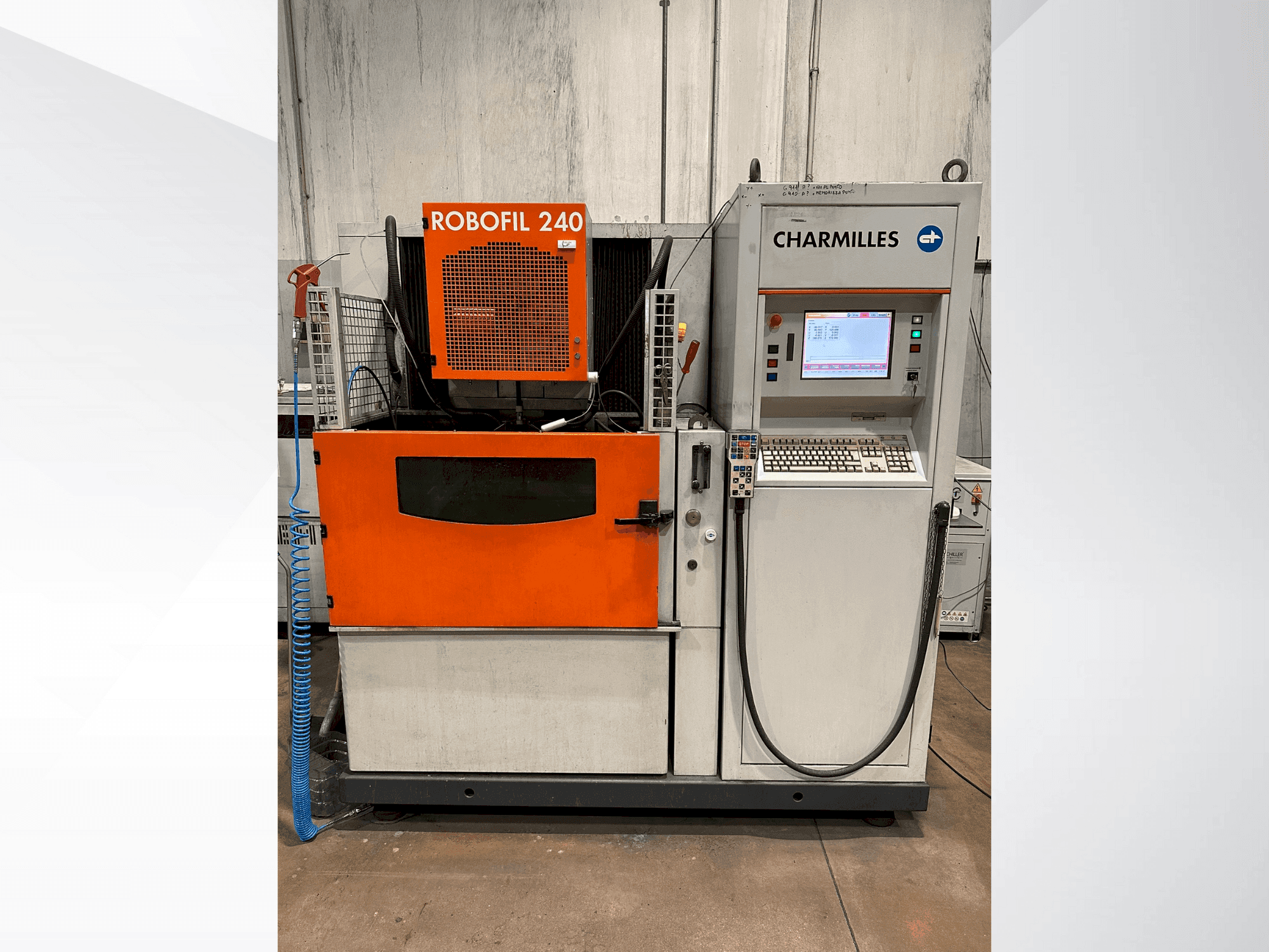 Mašīnas CHARMILLES Robofil 240  pretskats