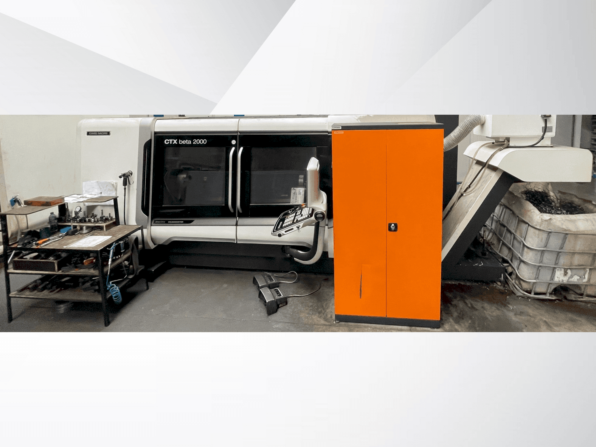 Mašīnas DMG MORI CTX 2000  pretskats