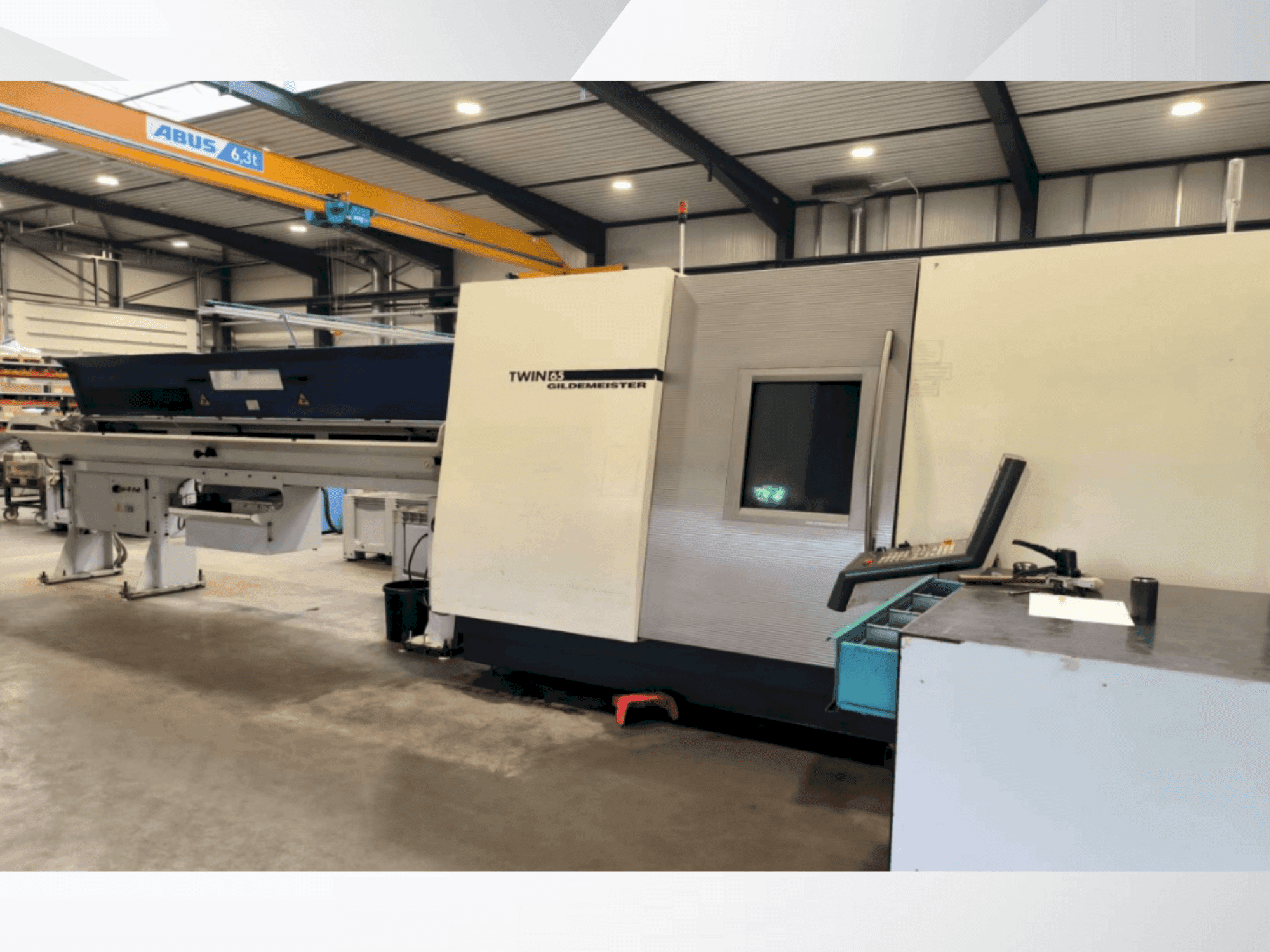 Mašīnas DMG Gildemeister Twin 65  pretskats