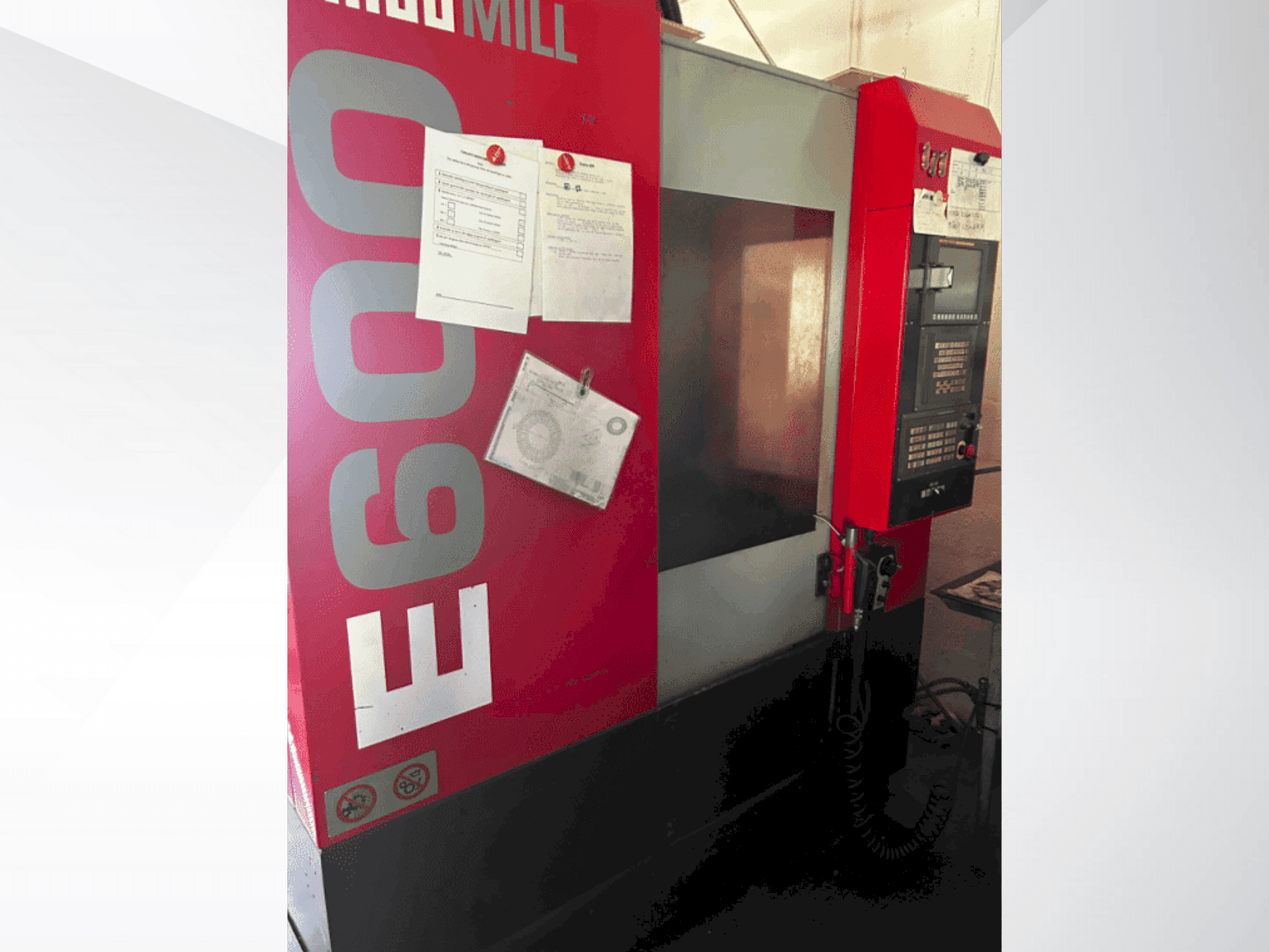 Mašīnas EMCO E600  pretskats