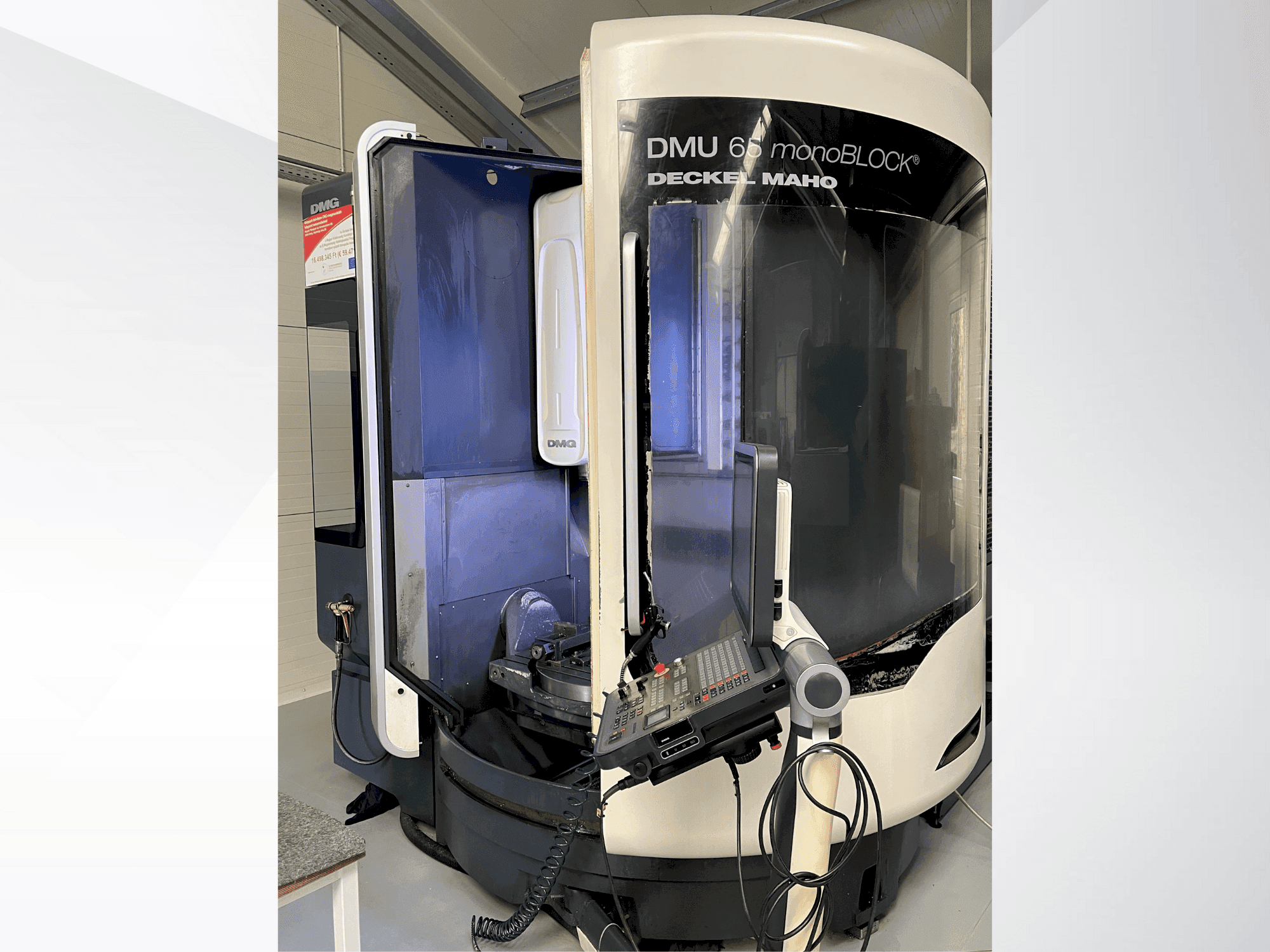 Mašīnas DECKEL MAHO DMU 65 monoBLOCK  pretskats