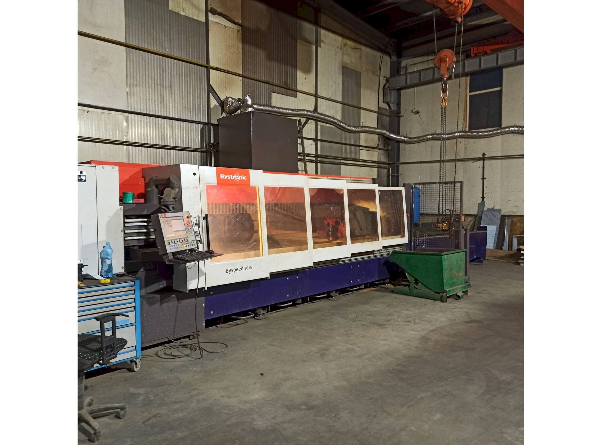 Mašīnas Bystronic BySpeed 3015  pretskats