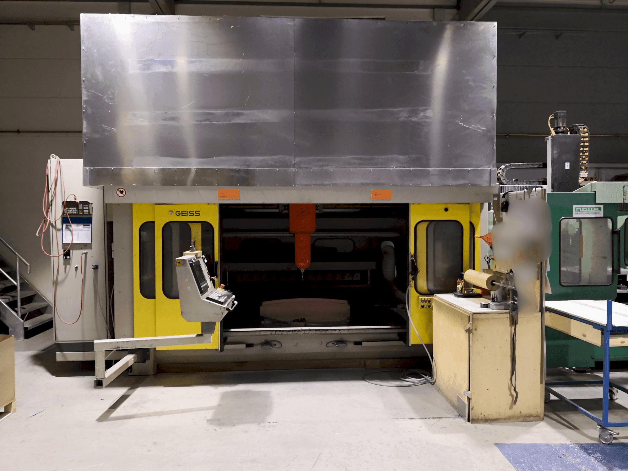 Mašīnas GEISS FZ 2000 x 1000  pretskats