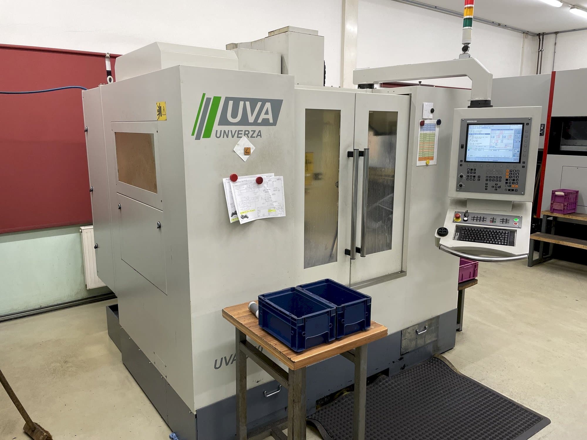 Mašīnas  HOMMEL UNVERZAGT UVA 550 Plus  pretskats