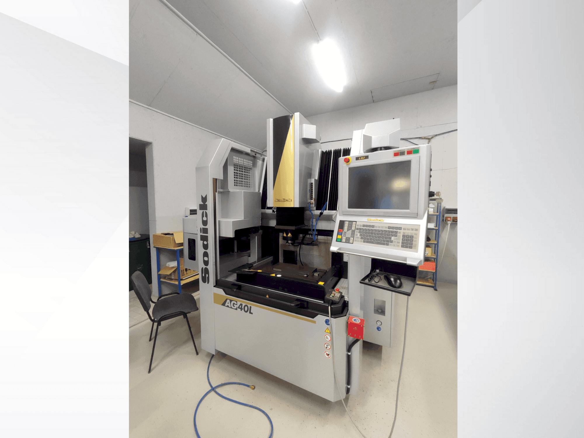 Mašīnas Sodick AG40L  pretskats