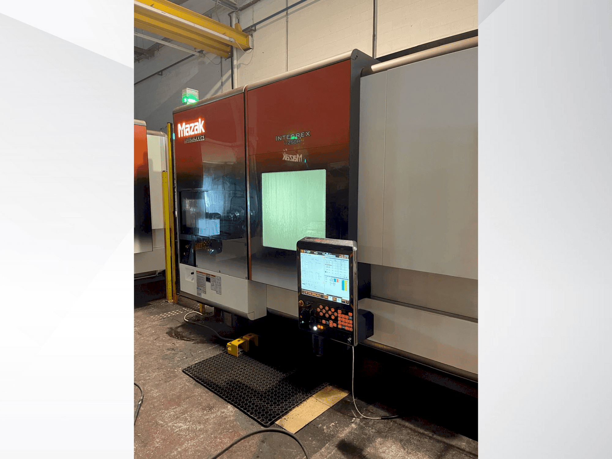 Mašīnas Mazak Integrex i-250H  pretskats