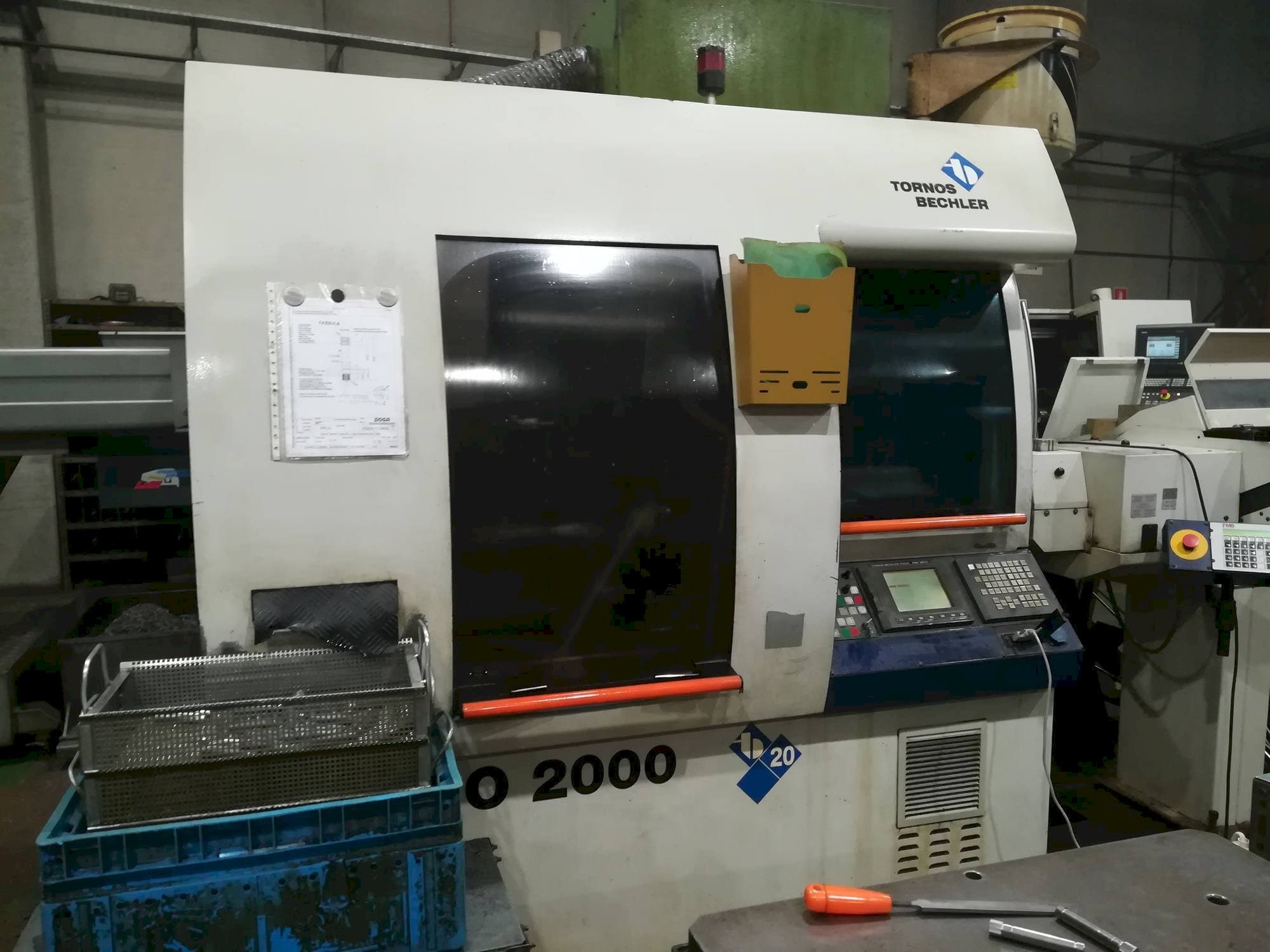 Mašīnas Tornos-Bechler Deco 20  pretskats