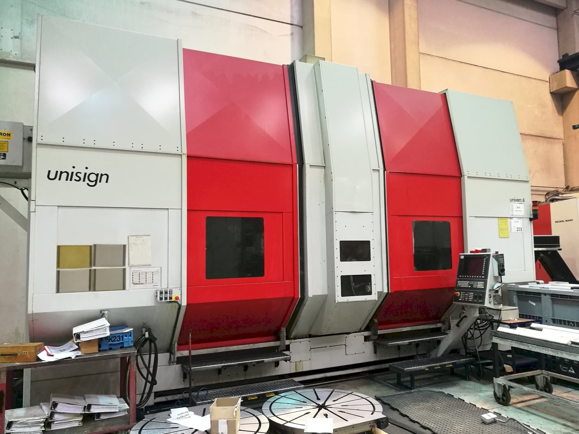 Mašīnas Unisign Univers 6 C2  pretskats